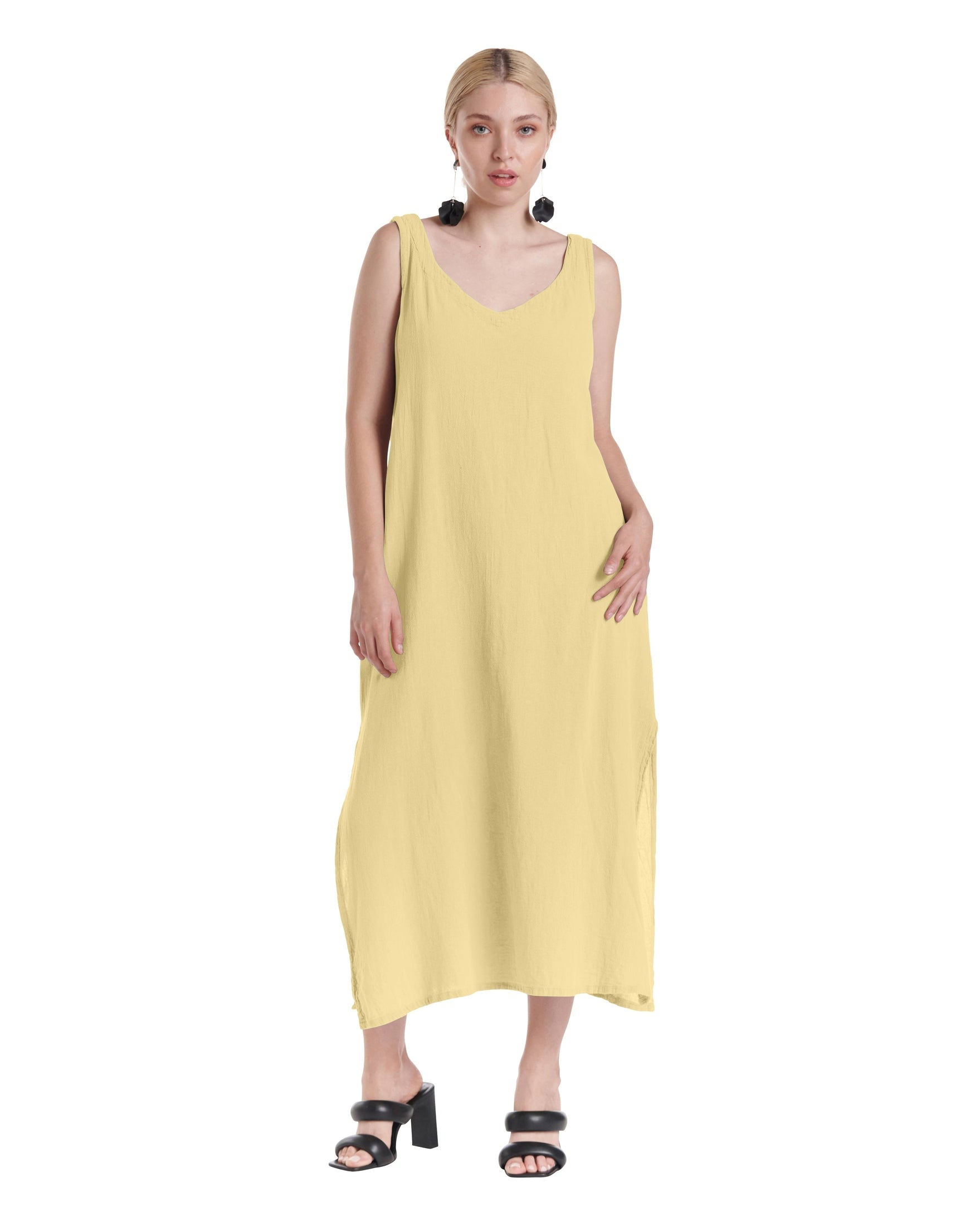 Sangria Cotton Gauze Dress-Oh My Gauze