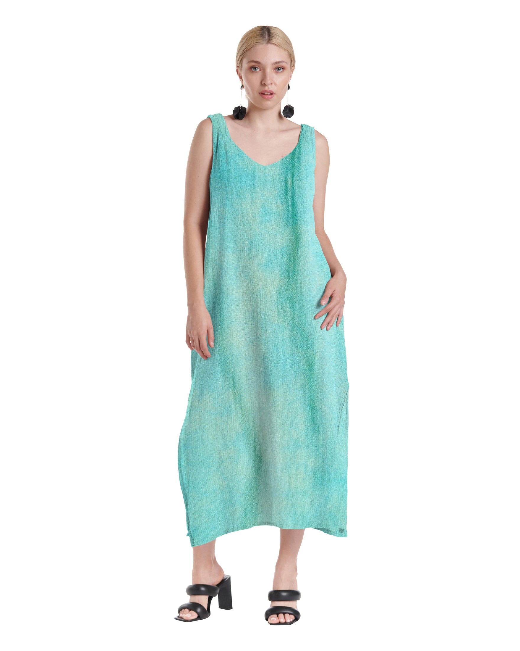 Sangria Cotton Gauze Dress-Oh My Gauze