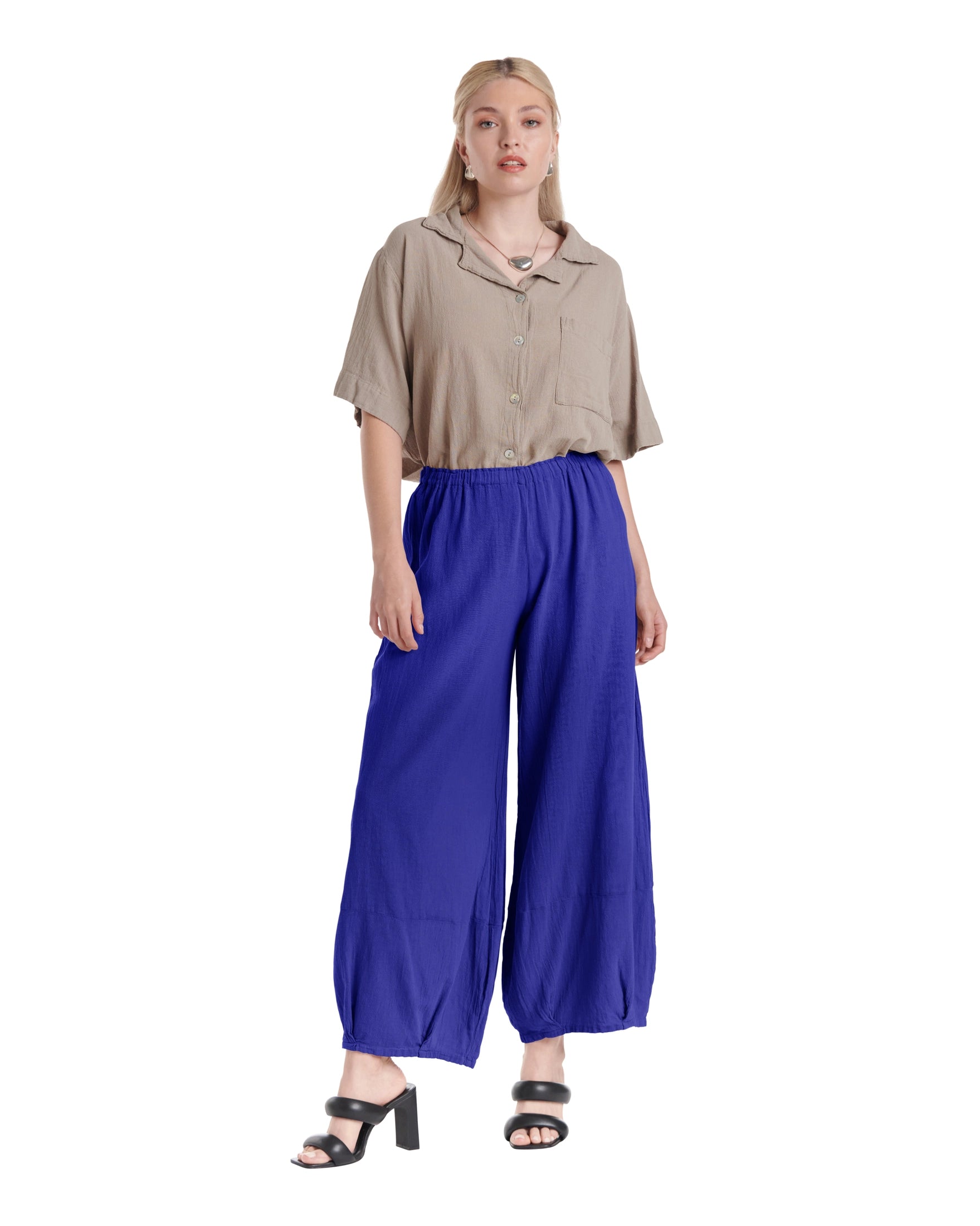 Savannah Cotton Gauze Pants-Oh My Gauze