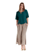 Scallop Blouse-Oh My Gauze
