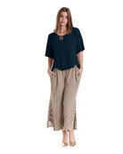 Scallop Blouse-Oh My Gauze