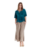 Scallop Blouse-Oh My Gauze