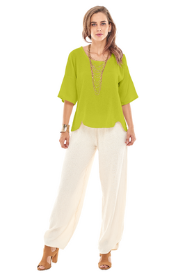 Scallop Blouse