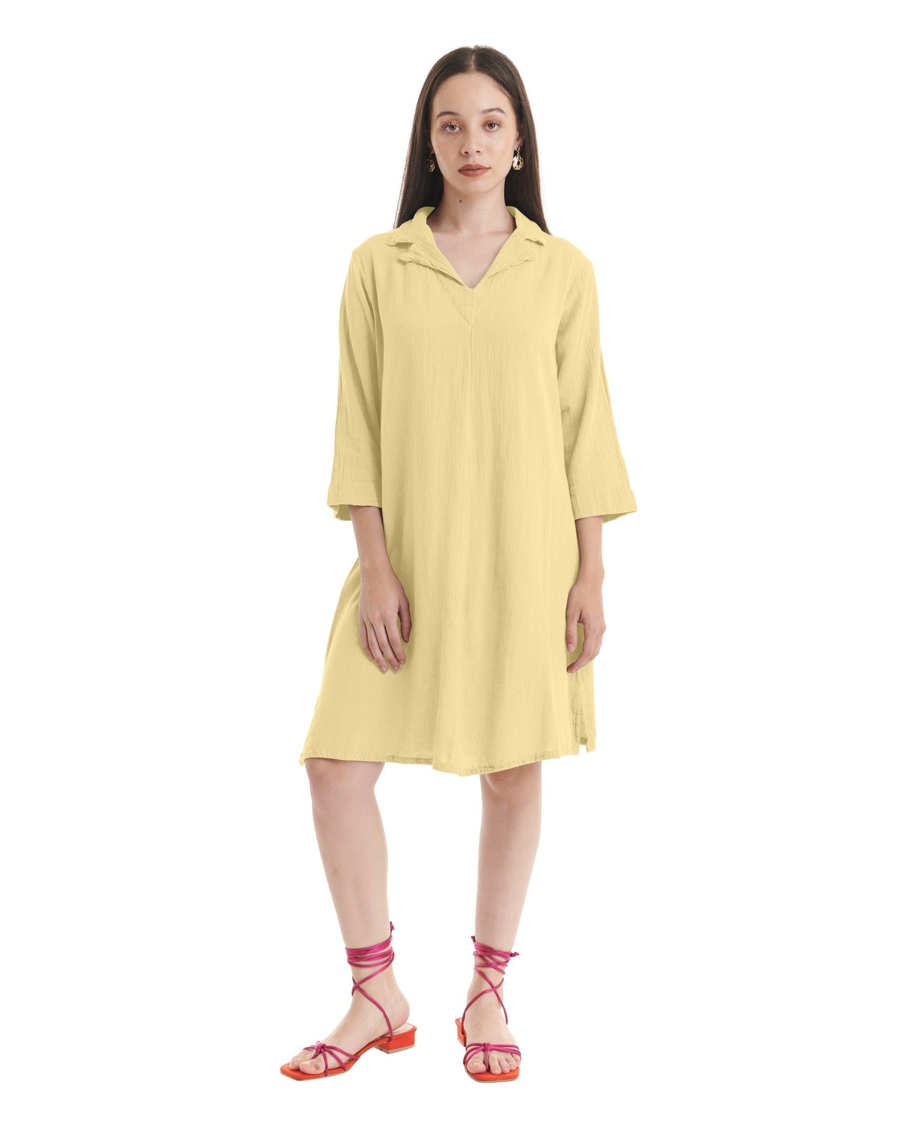 Shelly Cotton Gauze Dress-Oh My Gauze