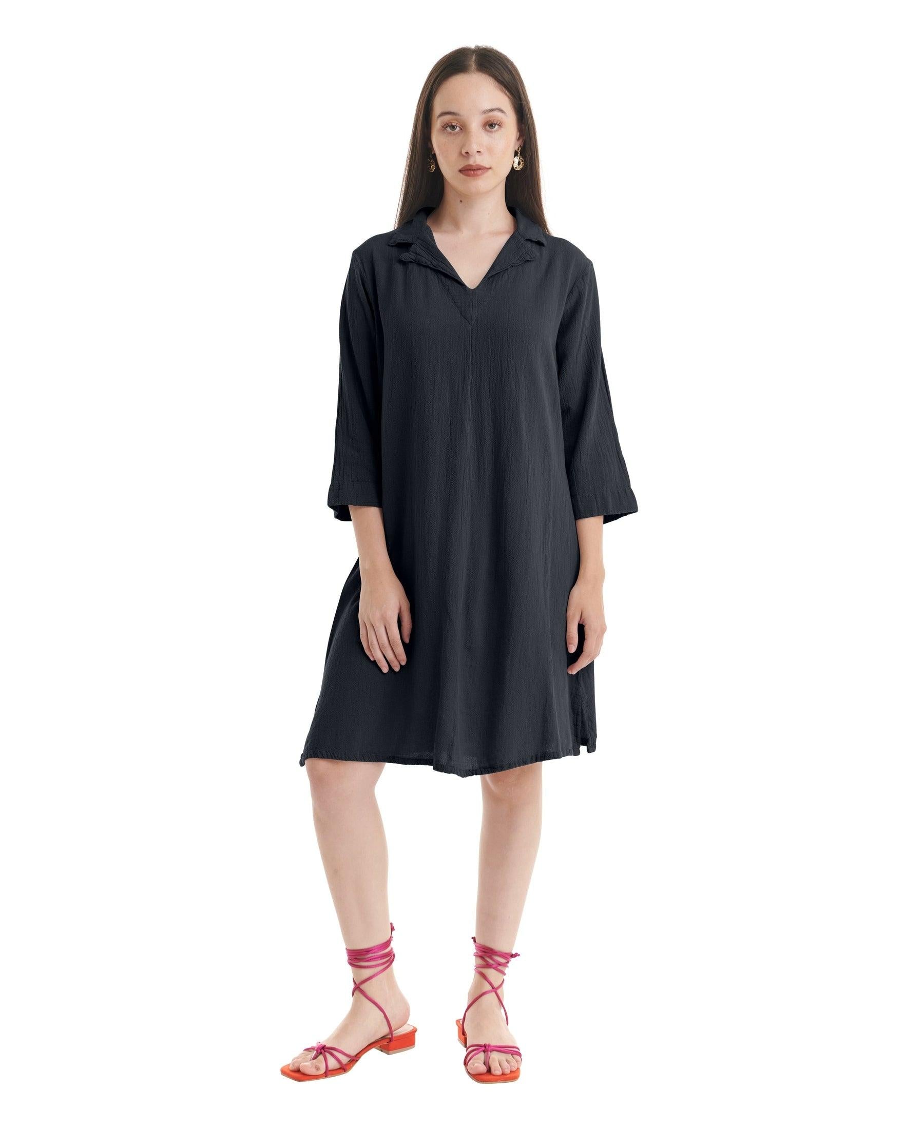 Shelly Cotton Gauze Dress-Oh My Gauze