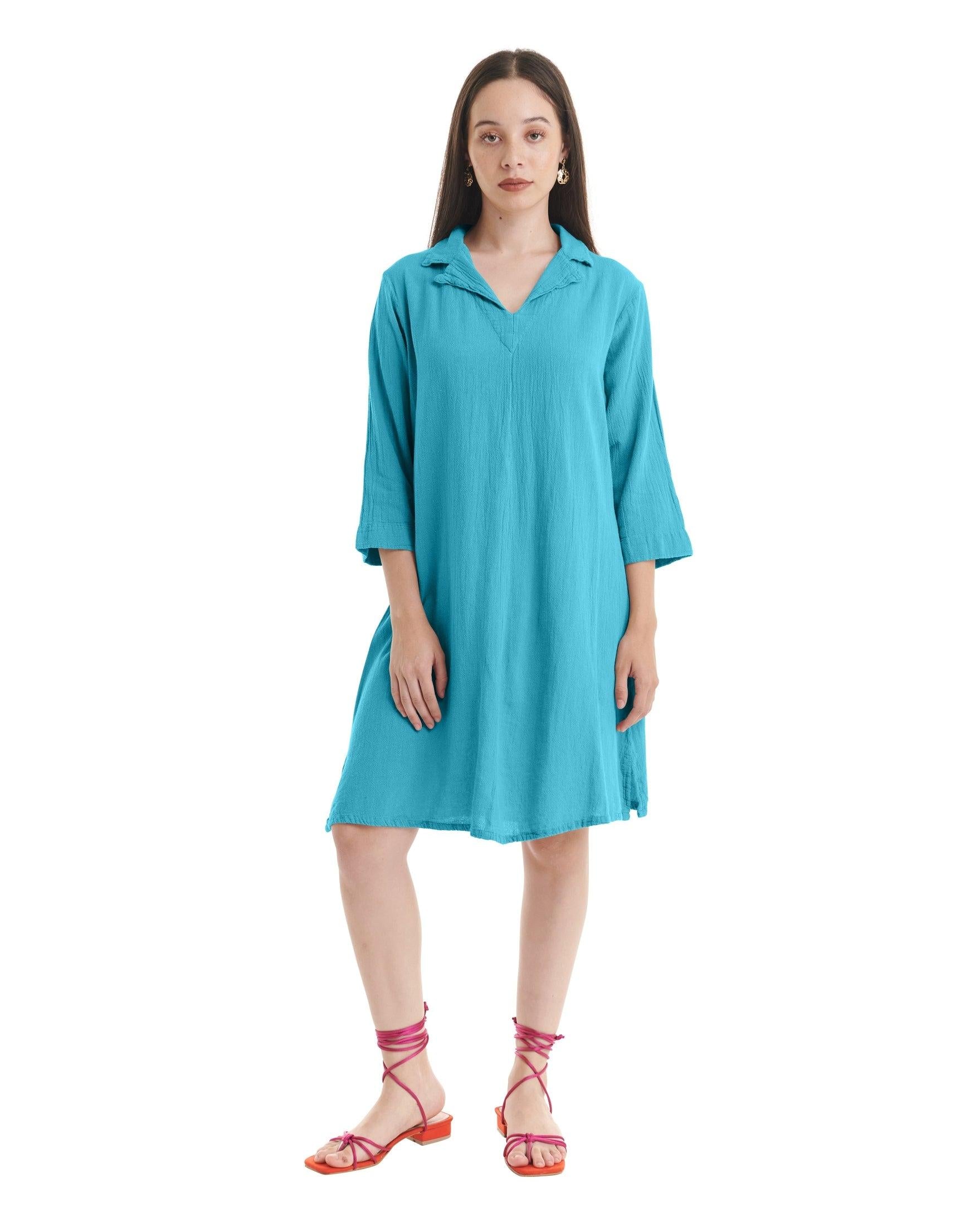 Shelly Cotton Gauze Dress-Oh My Gauze