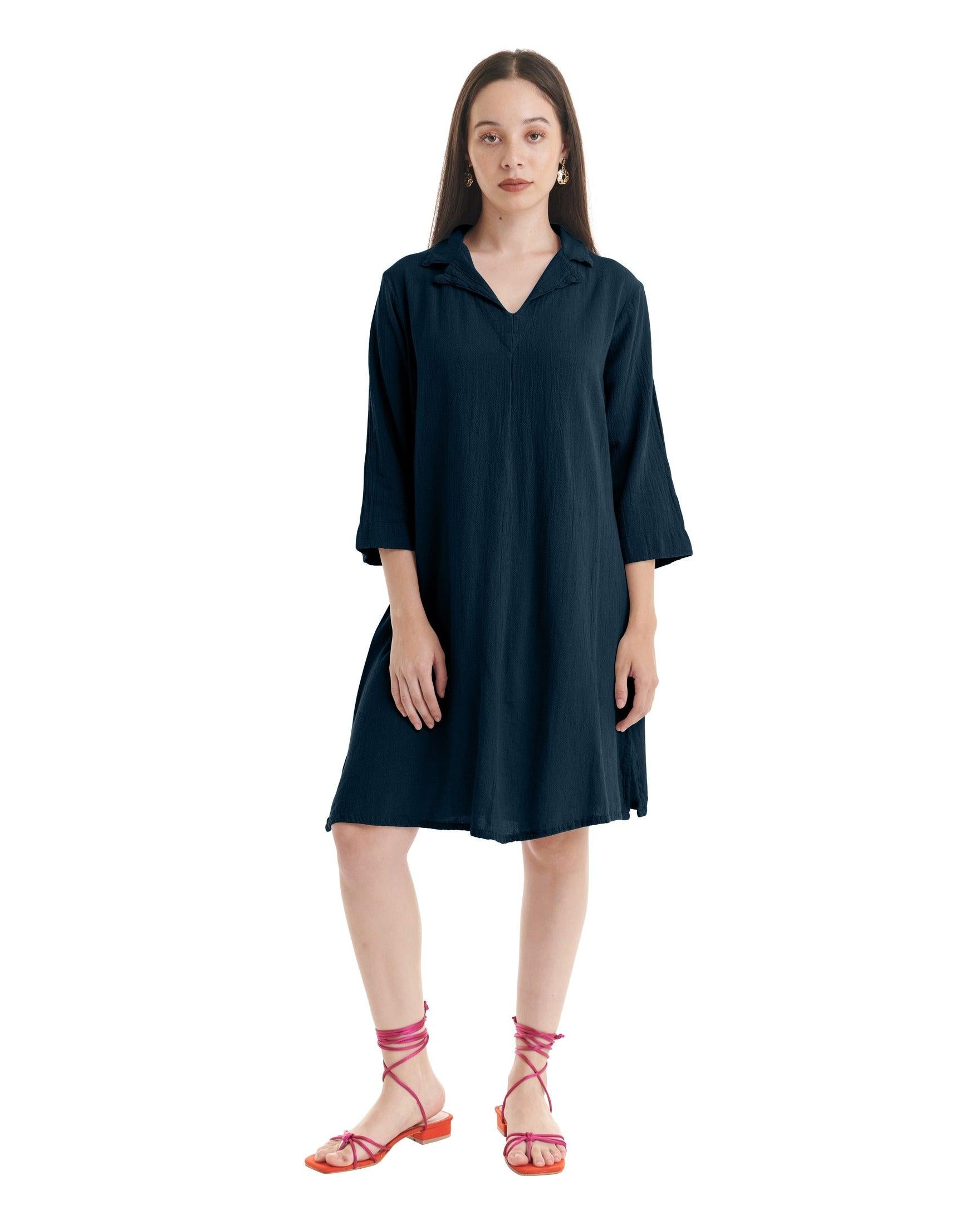 Shelly Cotton Gauze Dress-Oh My Gauze