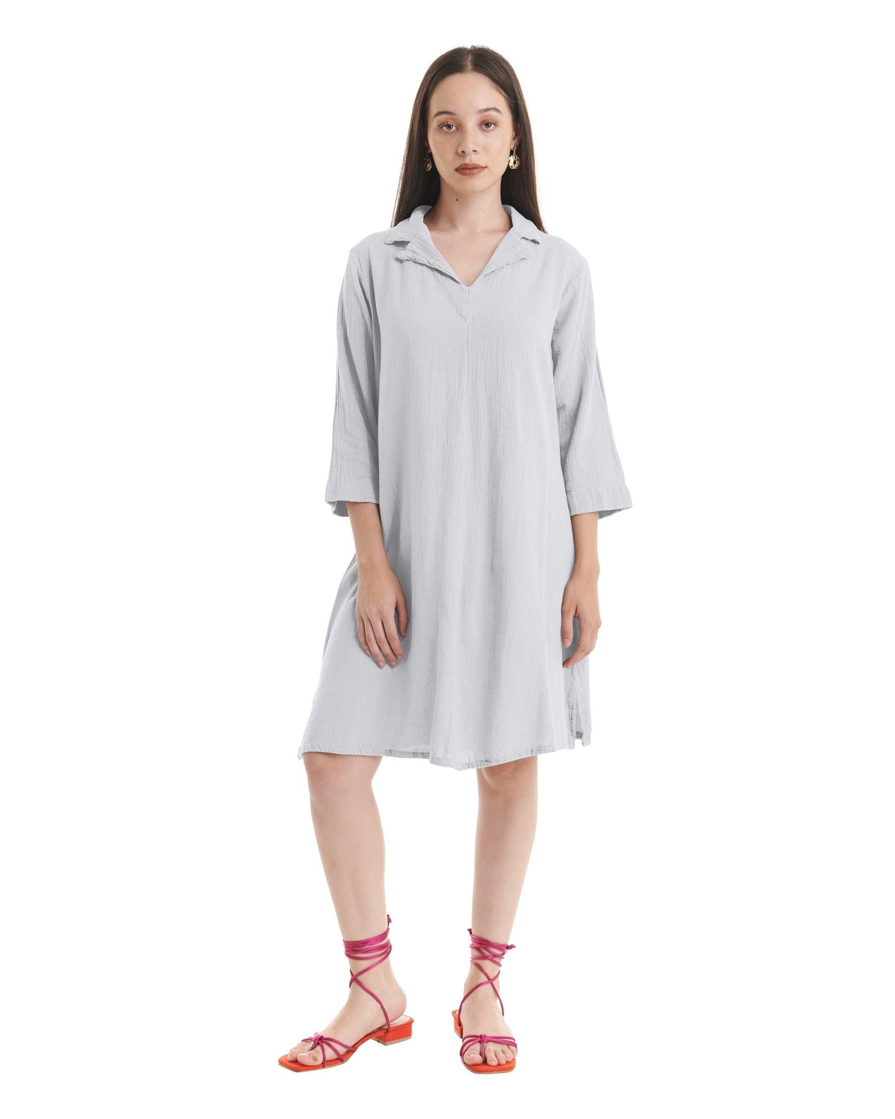 Shelly Cotton Gauze Dress-Oh My Gauze