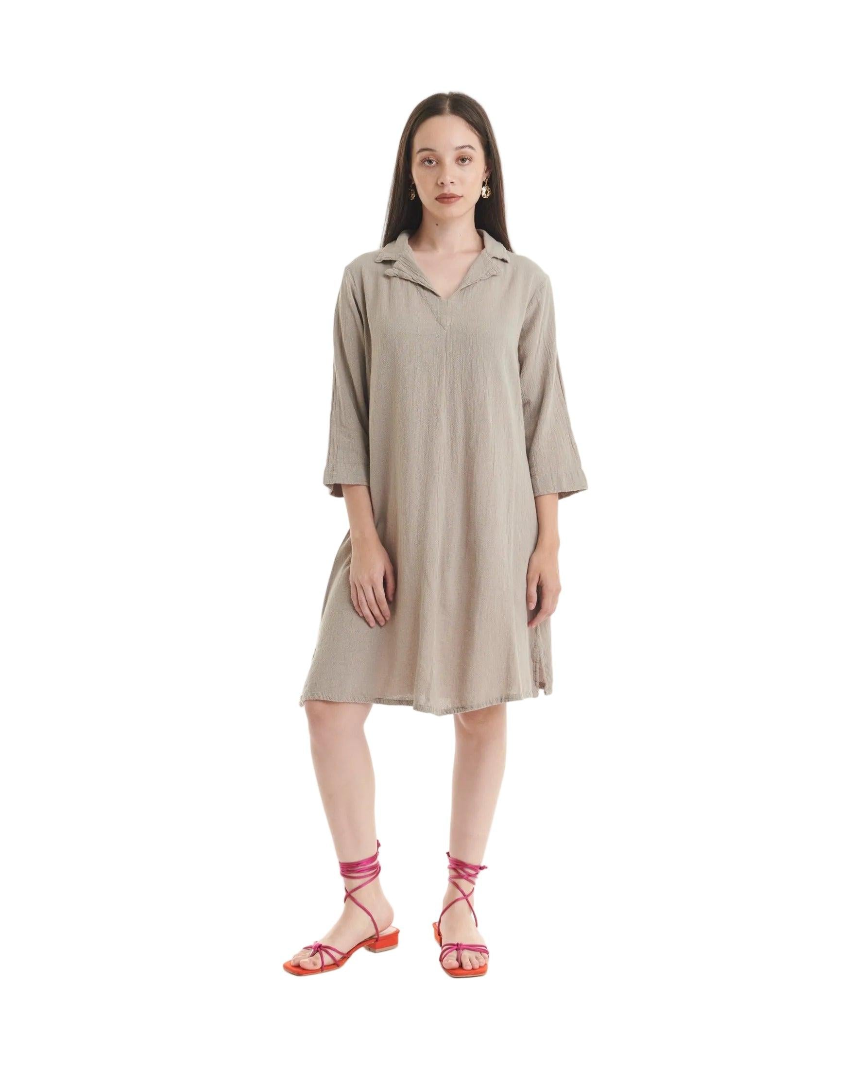 Shelly Cotton Gauze Dress-Oh My Gauze