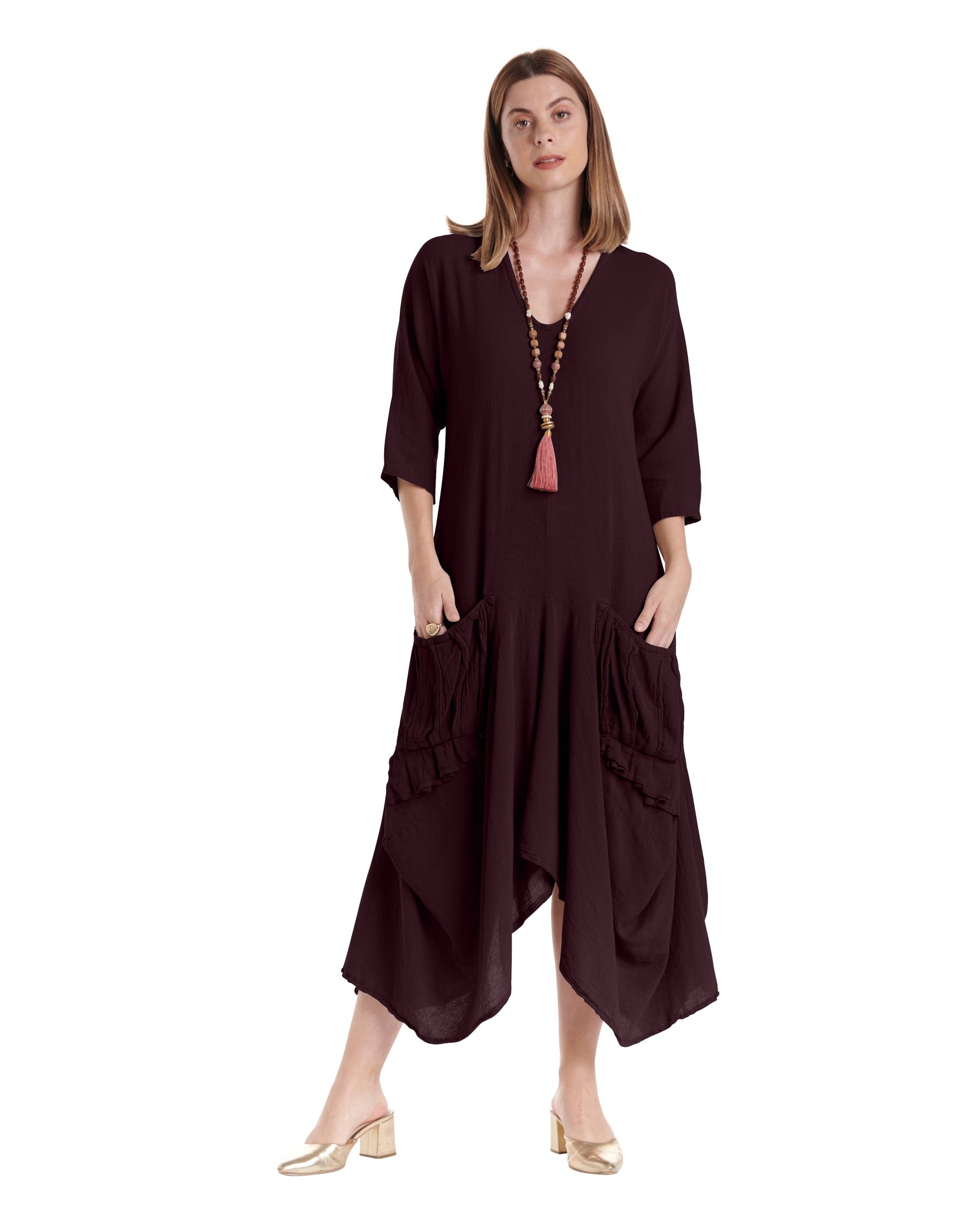 Shepherd Cotton Gauze Dress-Oh My Gauze