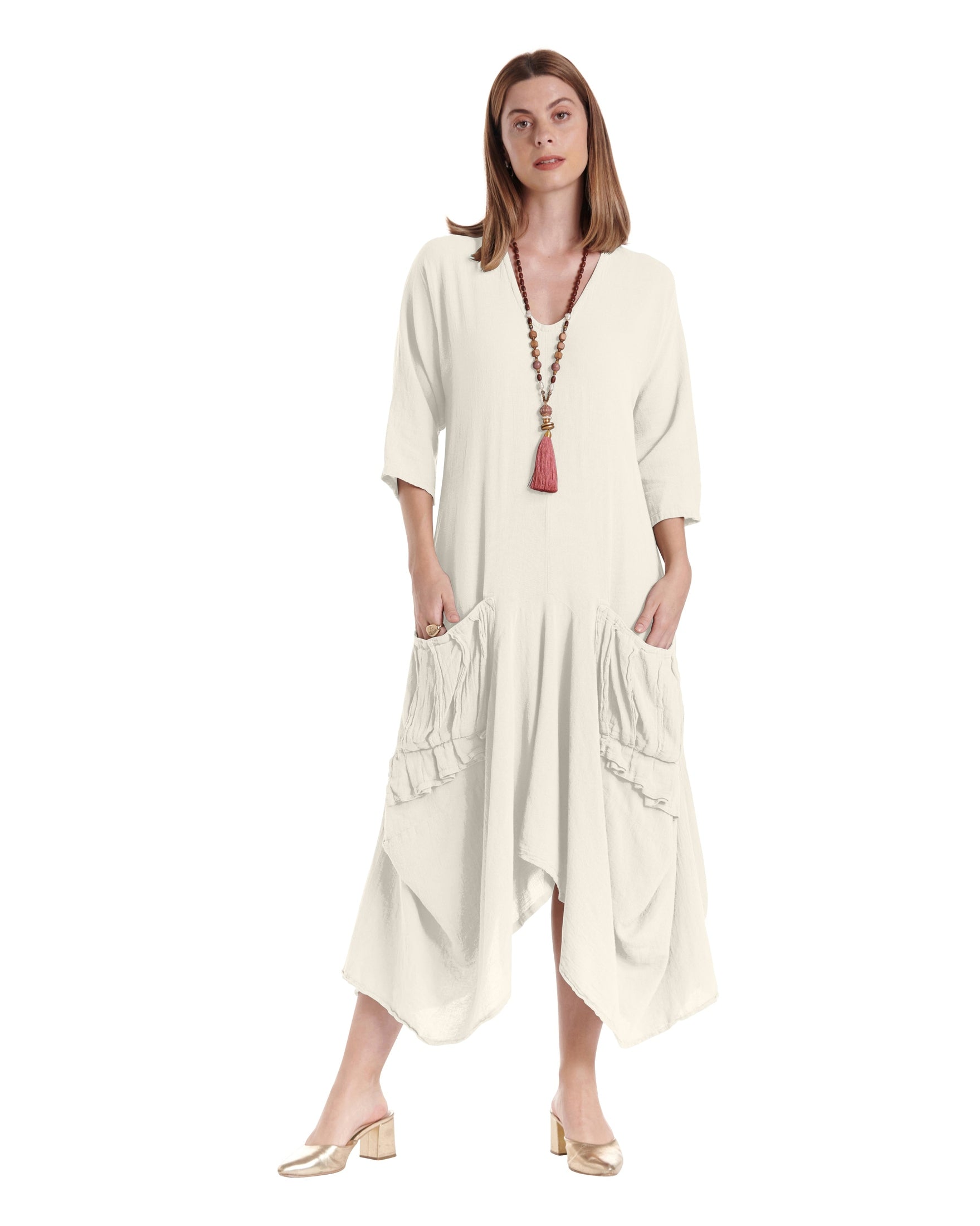 Shepherd Cotton Gauze Dress-Oh My Gauze