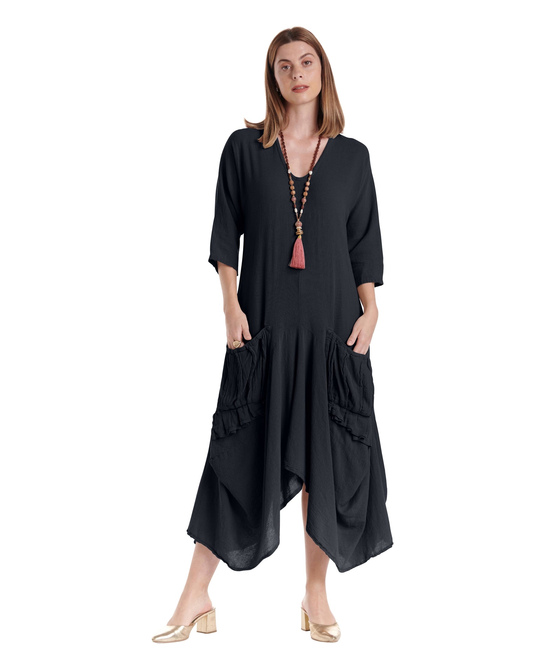 Shepherd Cotton Gauze Dress-Oh My Gauze