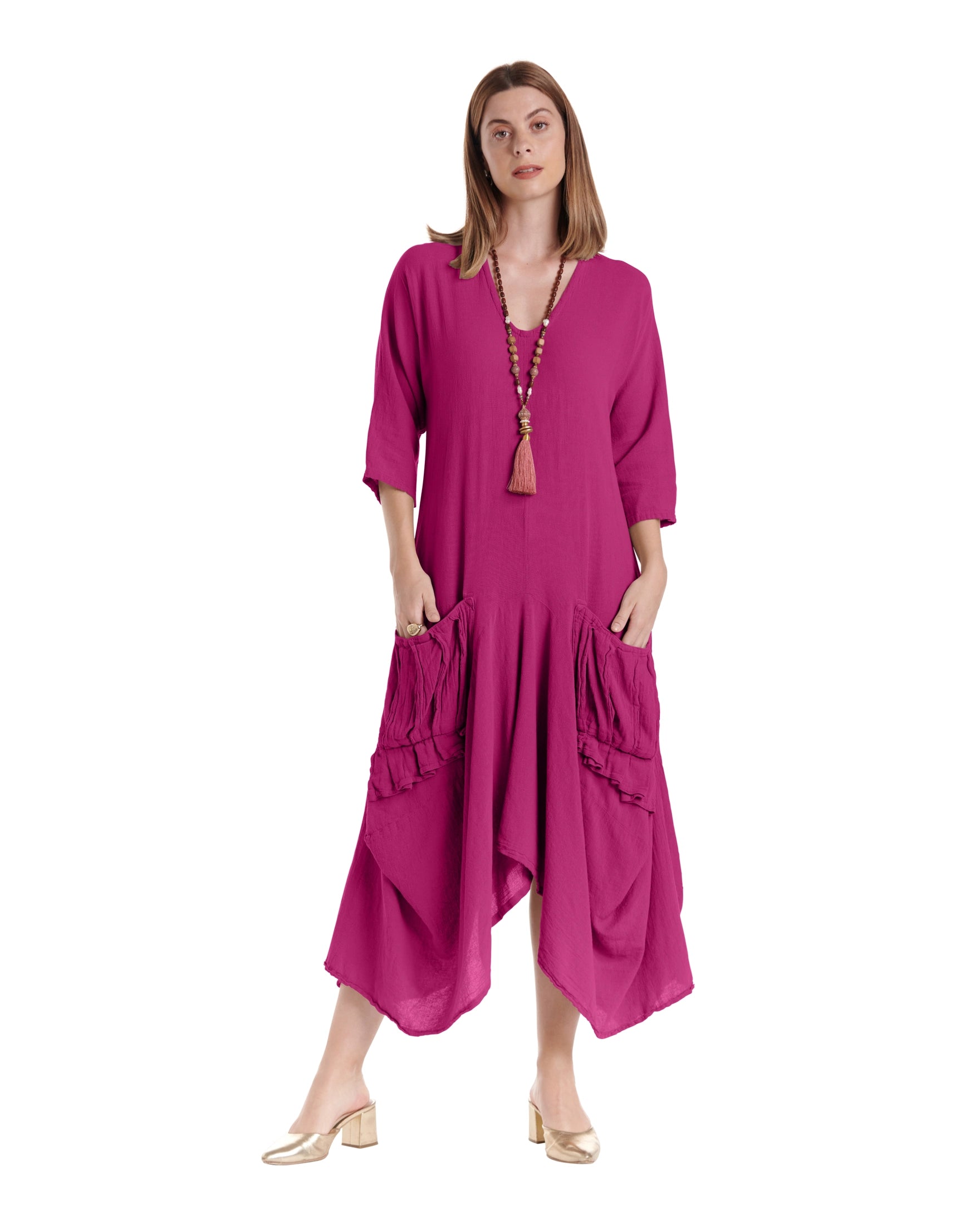 Shepherd Cotton Gauze Dress-Oh My Gauze