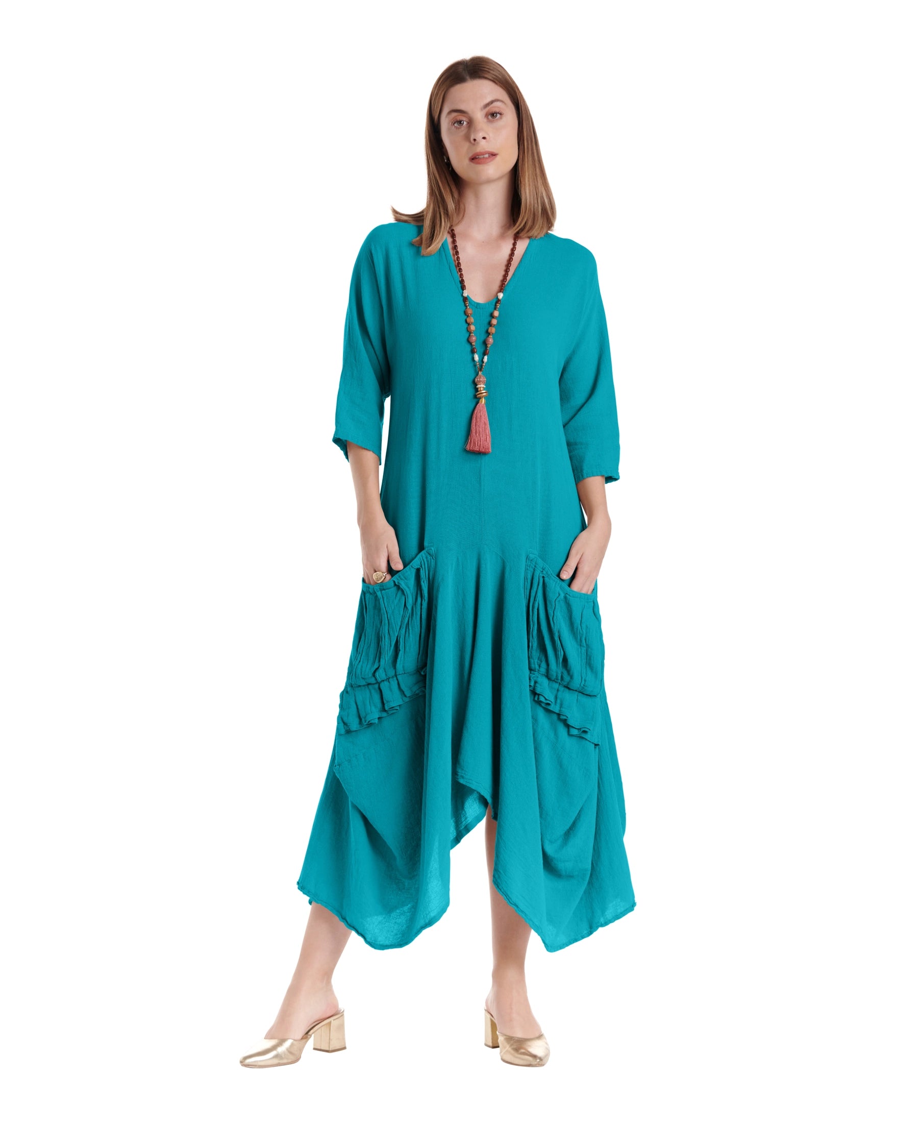 Shepherd Cotton Gauze Dress-Oh My Gauze