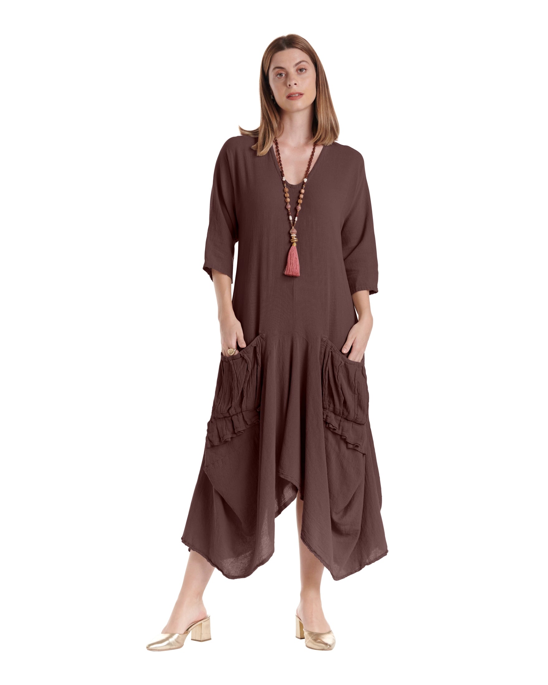 Shepherd Cotton Gauze Dress-Oh My Gauze
