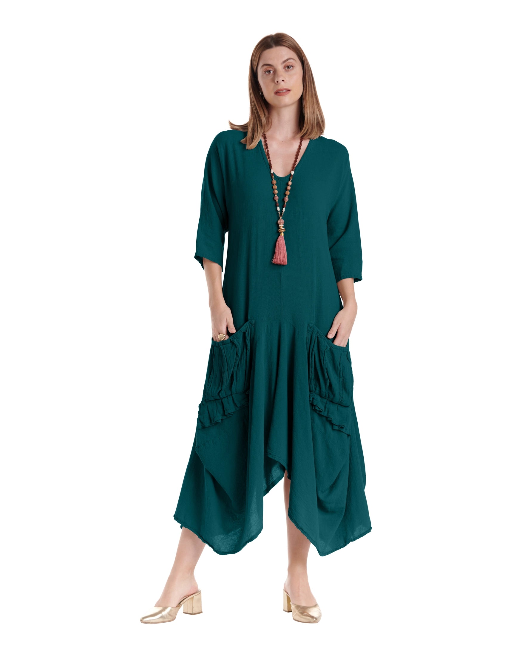 Shepherd Cotton Gauze Dress-Oh My Gauze