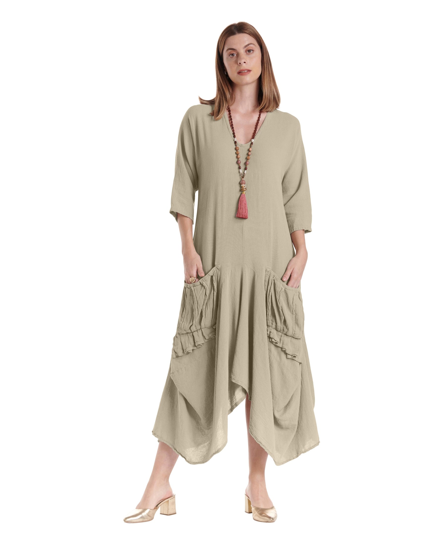 Shepherd Cotton Gauze Dress-Oh My Gauze