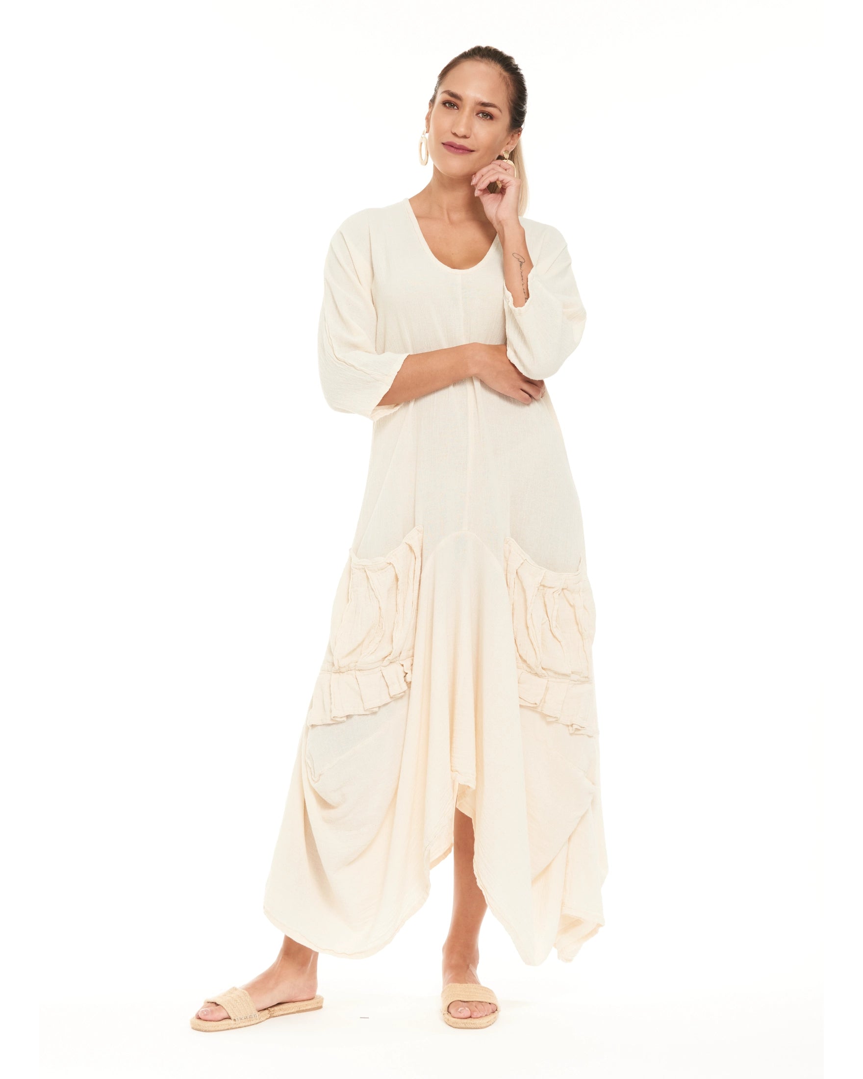 Shepherd Cotton Gauze Dress-Oh My Gauze