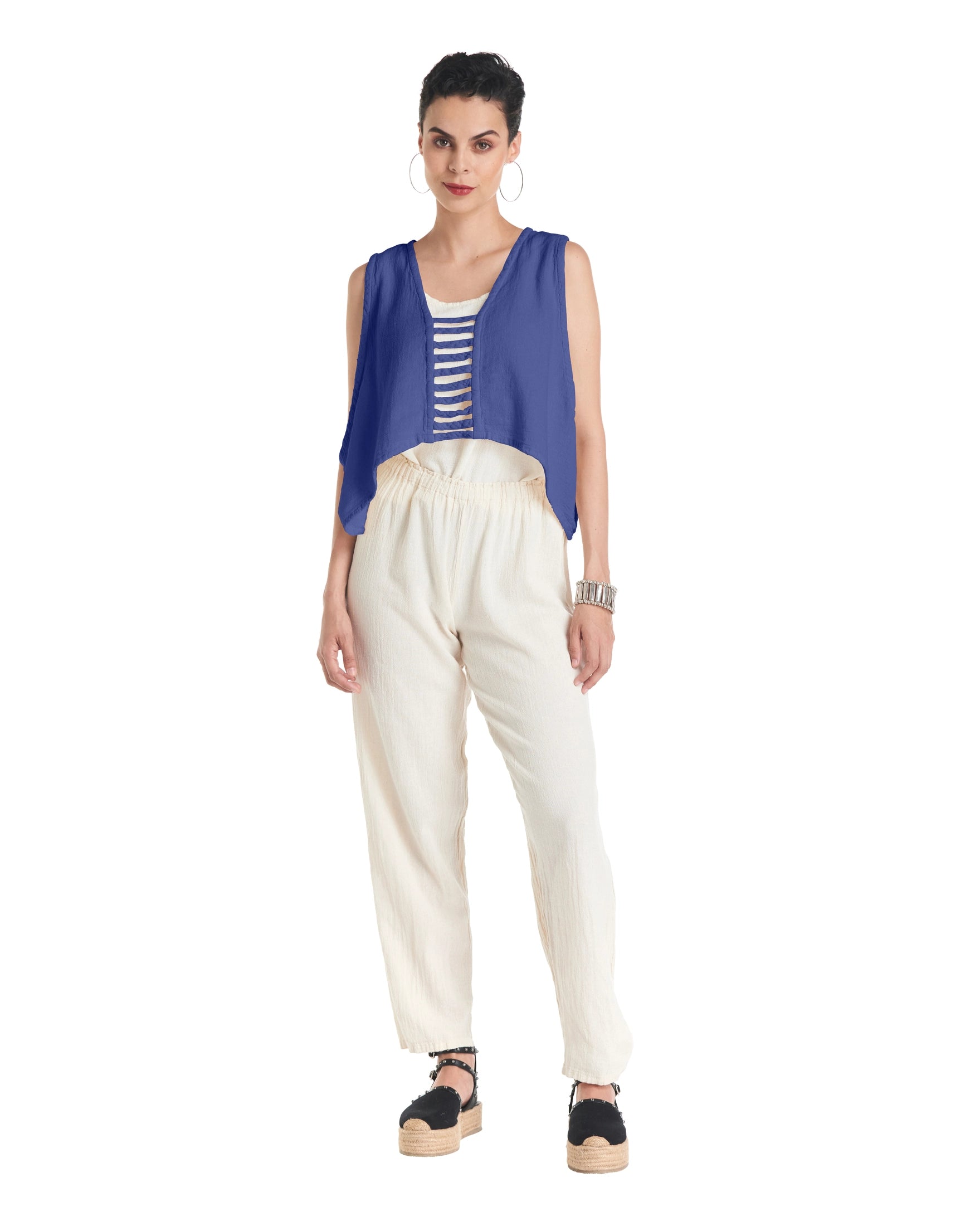 Shutter Vest-Oh My Gauze