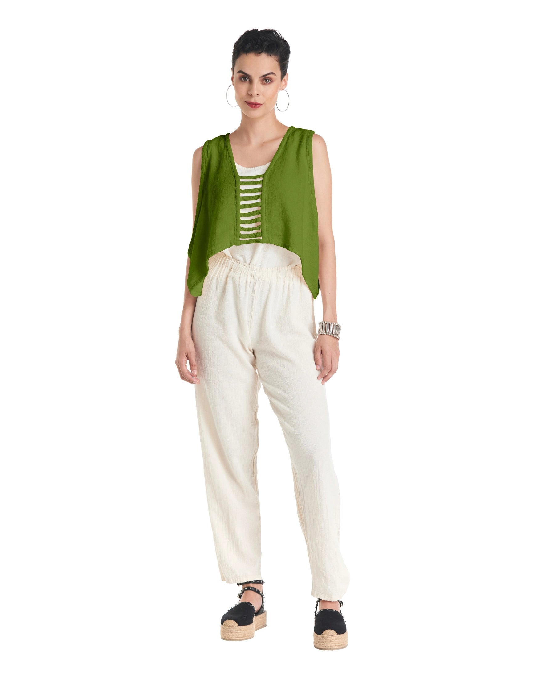 Shutter Vest-Oh My Gauze