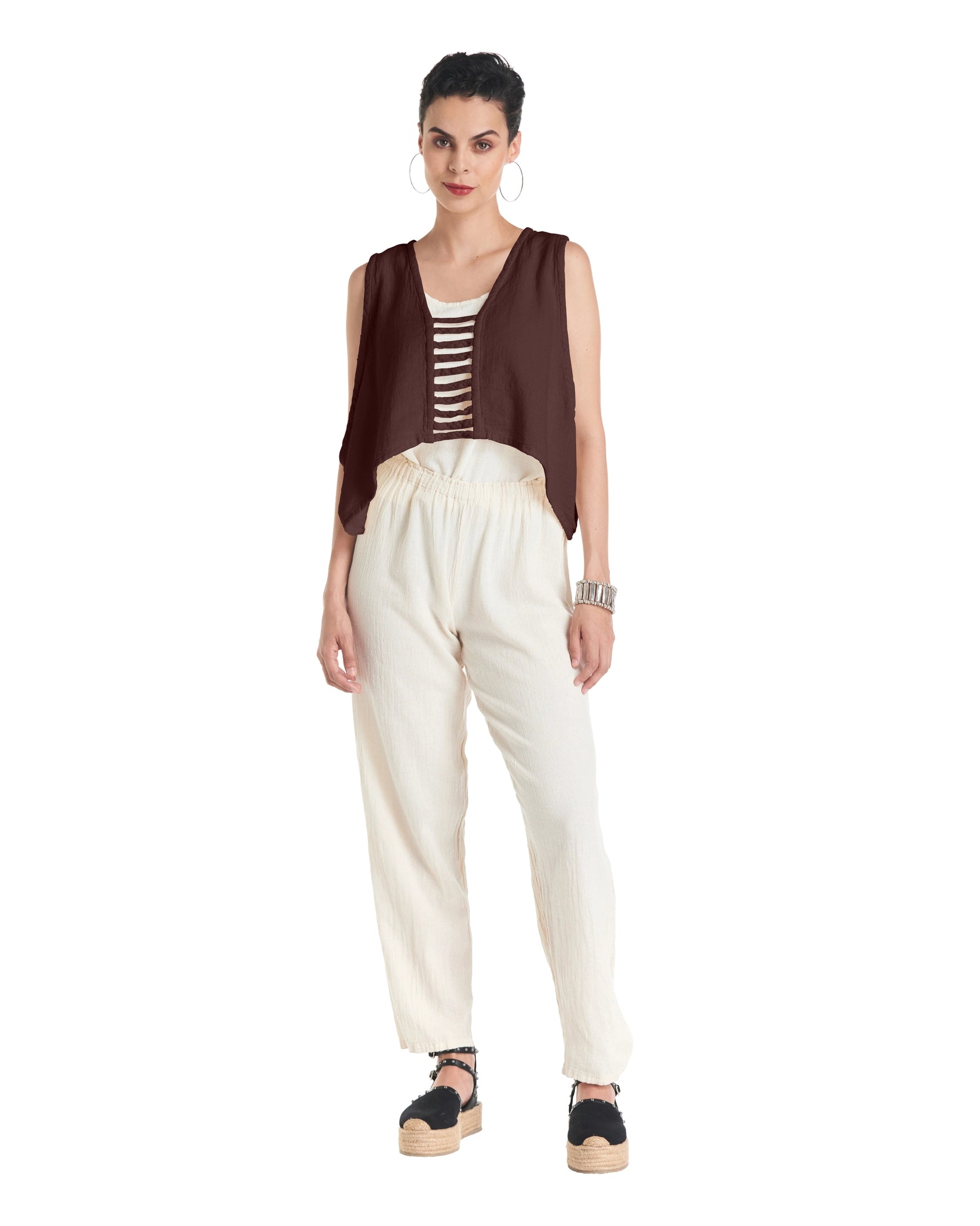 Shutter Vest-Oh My Gauze