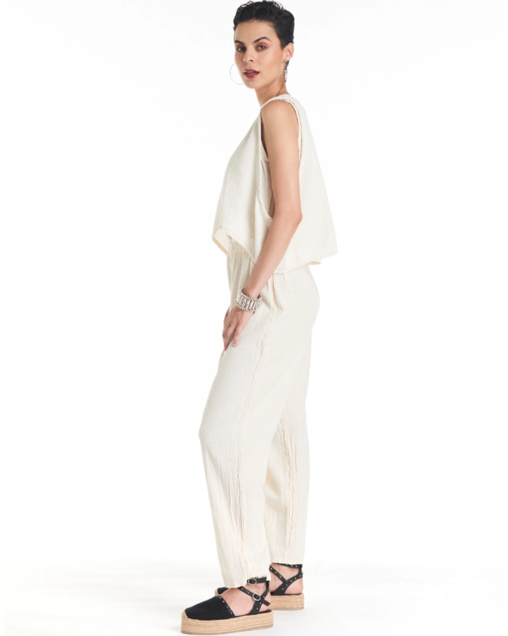 Shutter Vest-Oh My Gauze