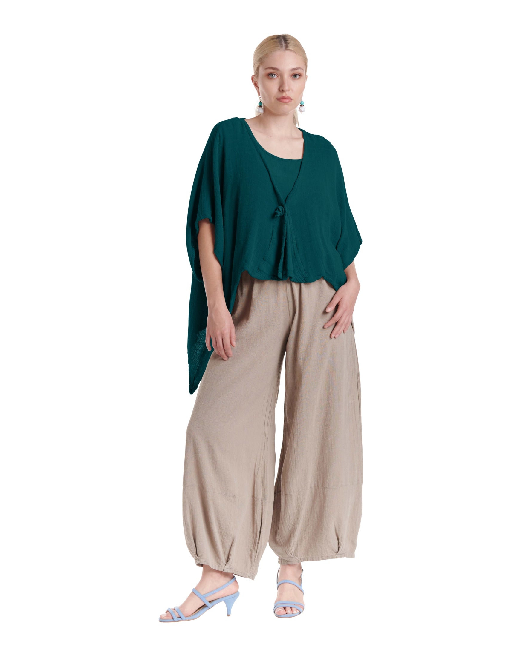 Siesta Cotton Gauze Jacket - Final Sale-Oh My Gauze