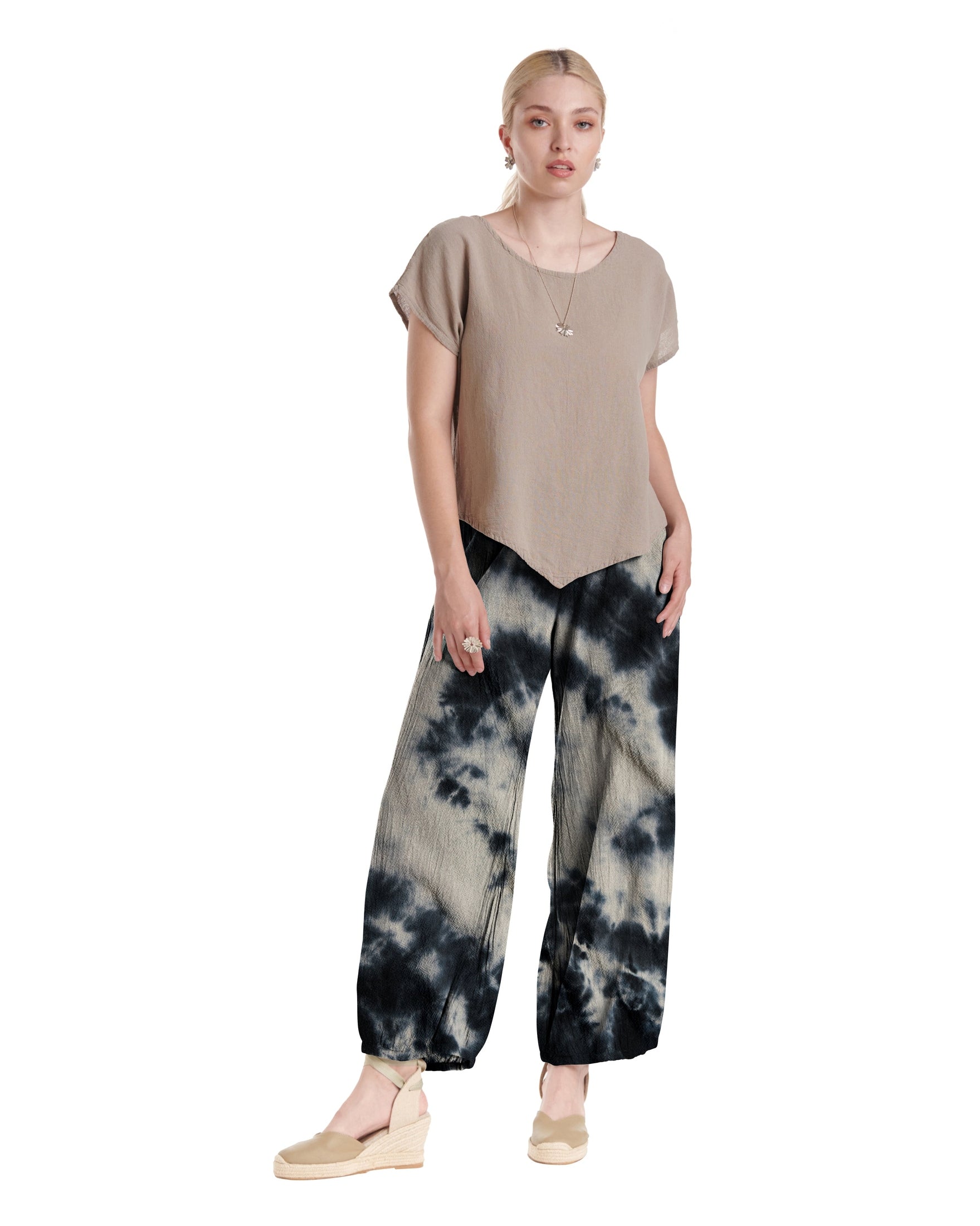Sugar Cotton Gauze Pants-Oh My Gauze