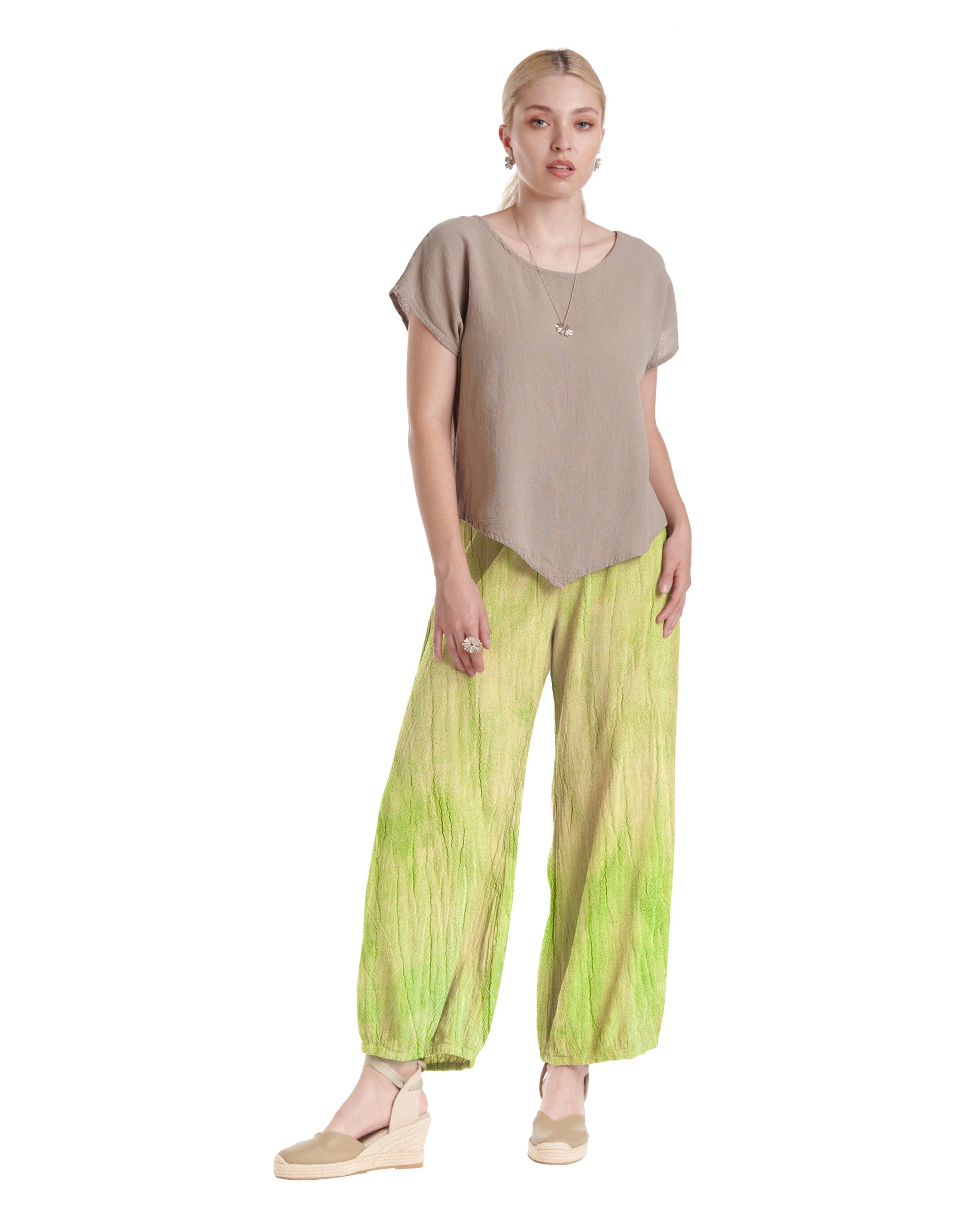 Sugar Cotton Gauze Pants-Oh My Gauze