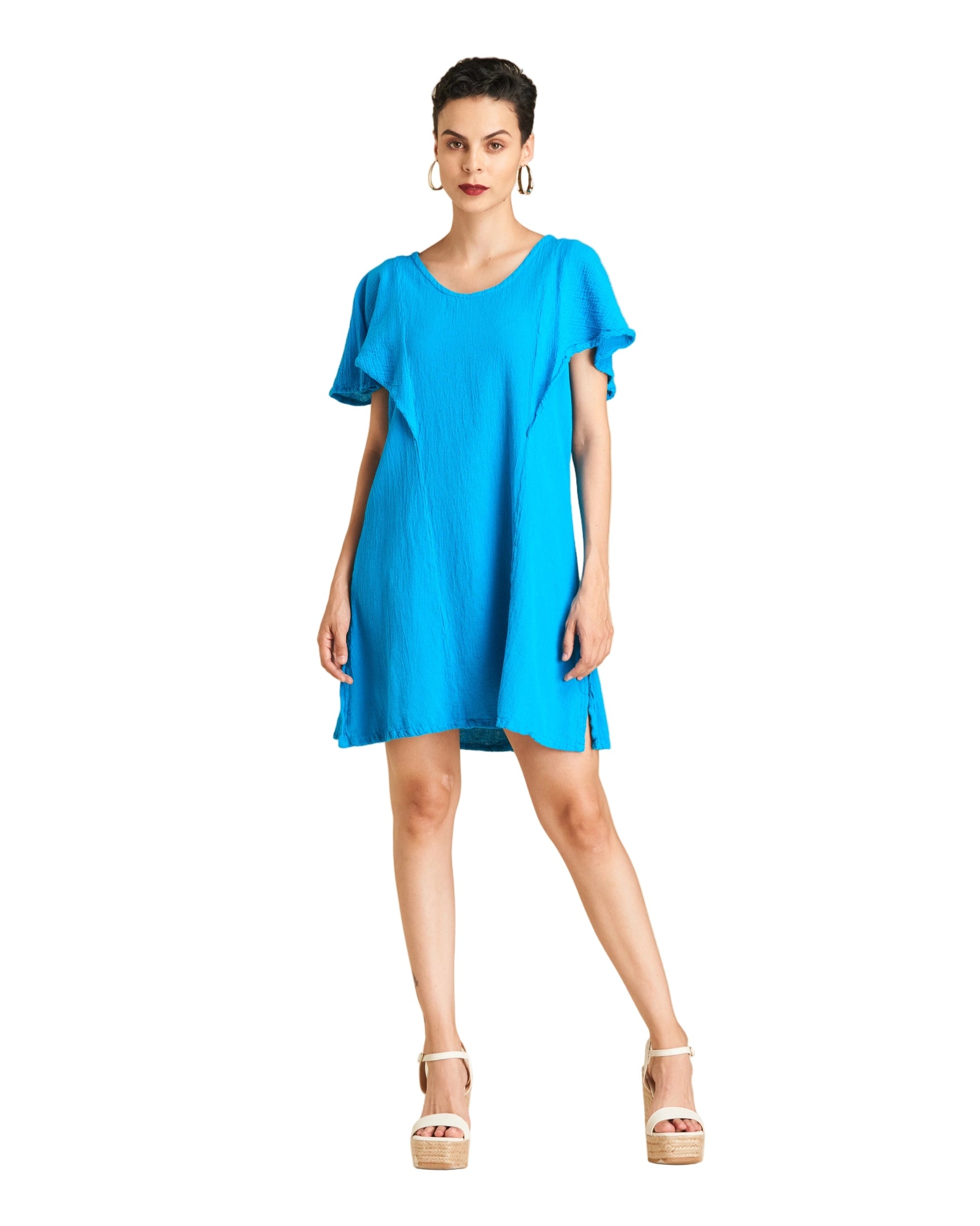 Sun Cotton Gauze Dress – Final Sale-Oh My Gauze