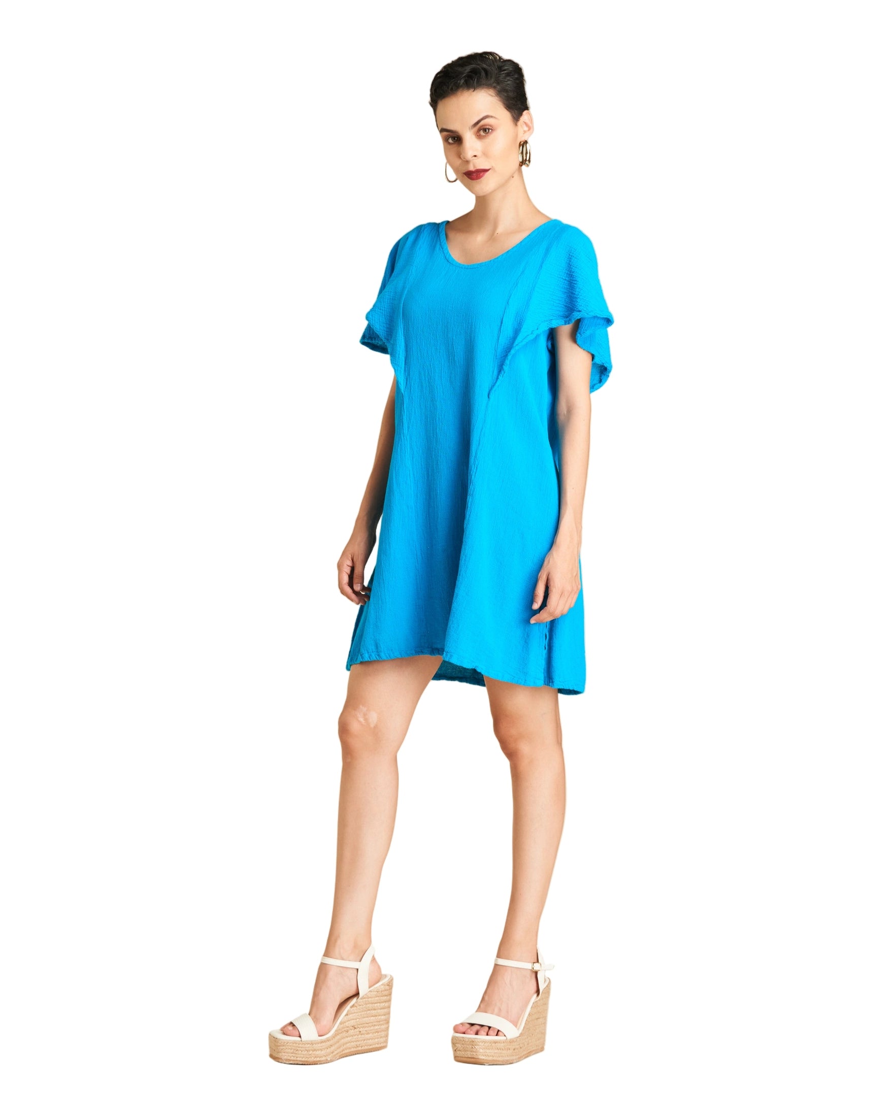 Sun Cotton Gauze Dress – Final Sale-Oh My Gauze