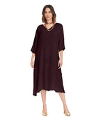 Swirl Short Cotton Gauze Dress-Oh My Gauze
