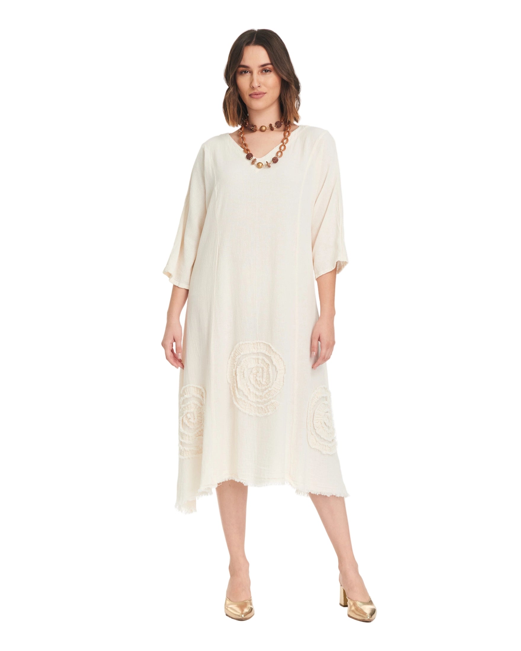 Swirl Short Dress-Oh My Gauze