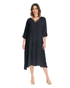 Swirl Short Cotton Gauze Dress-Oh My Gauze