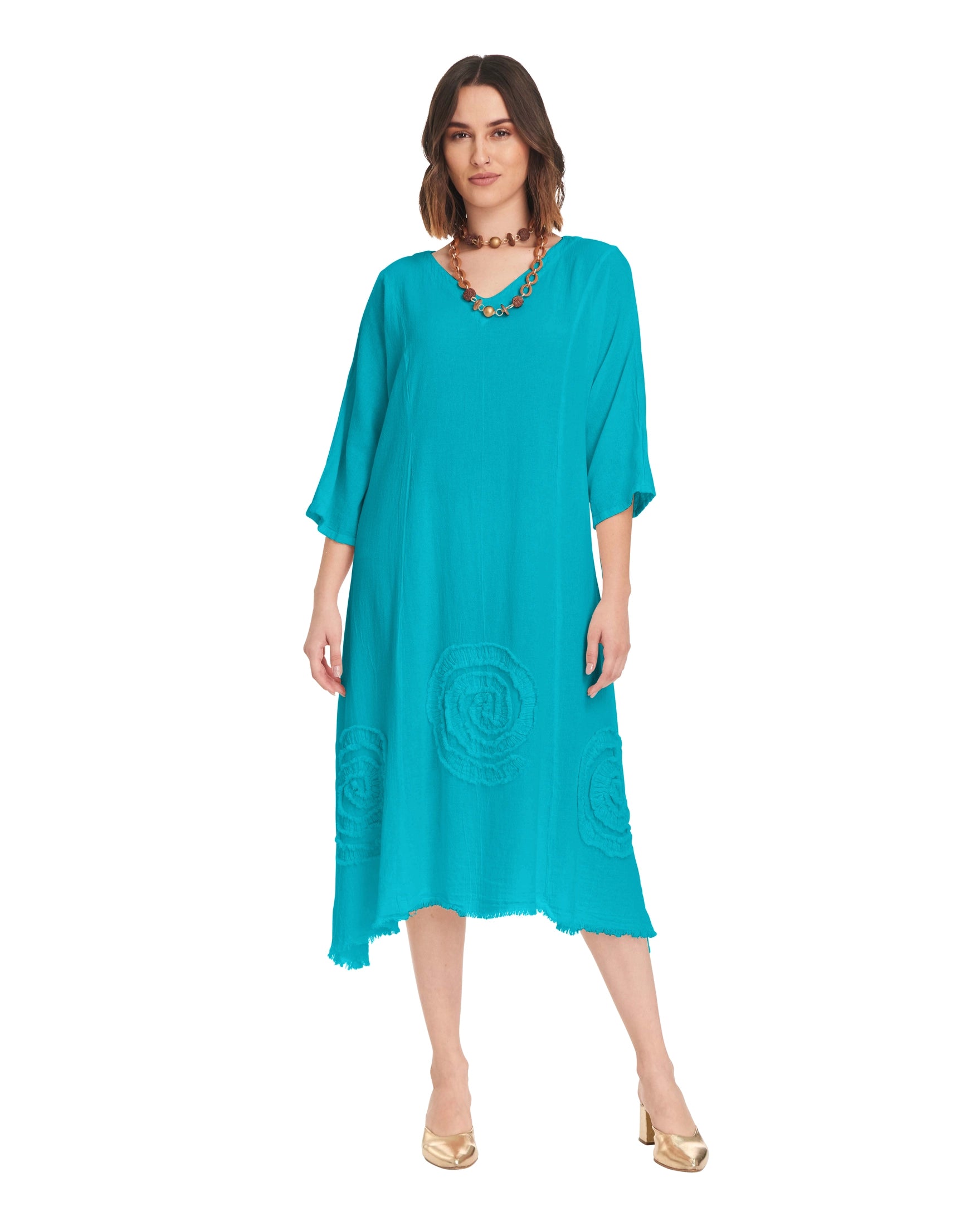 Swirl Short Dress-Oh My Gauze