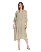 Swirl Short Cotton Gauze Dress-Oh My Gauze