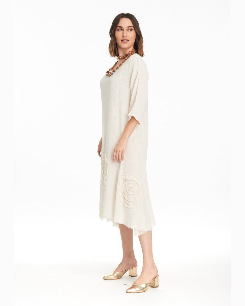 Swirl Short Dress-Oh My Gauze