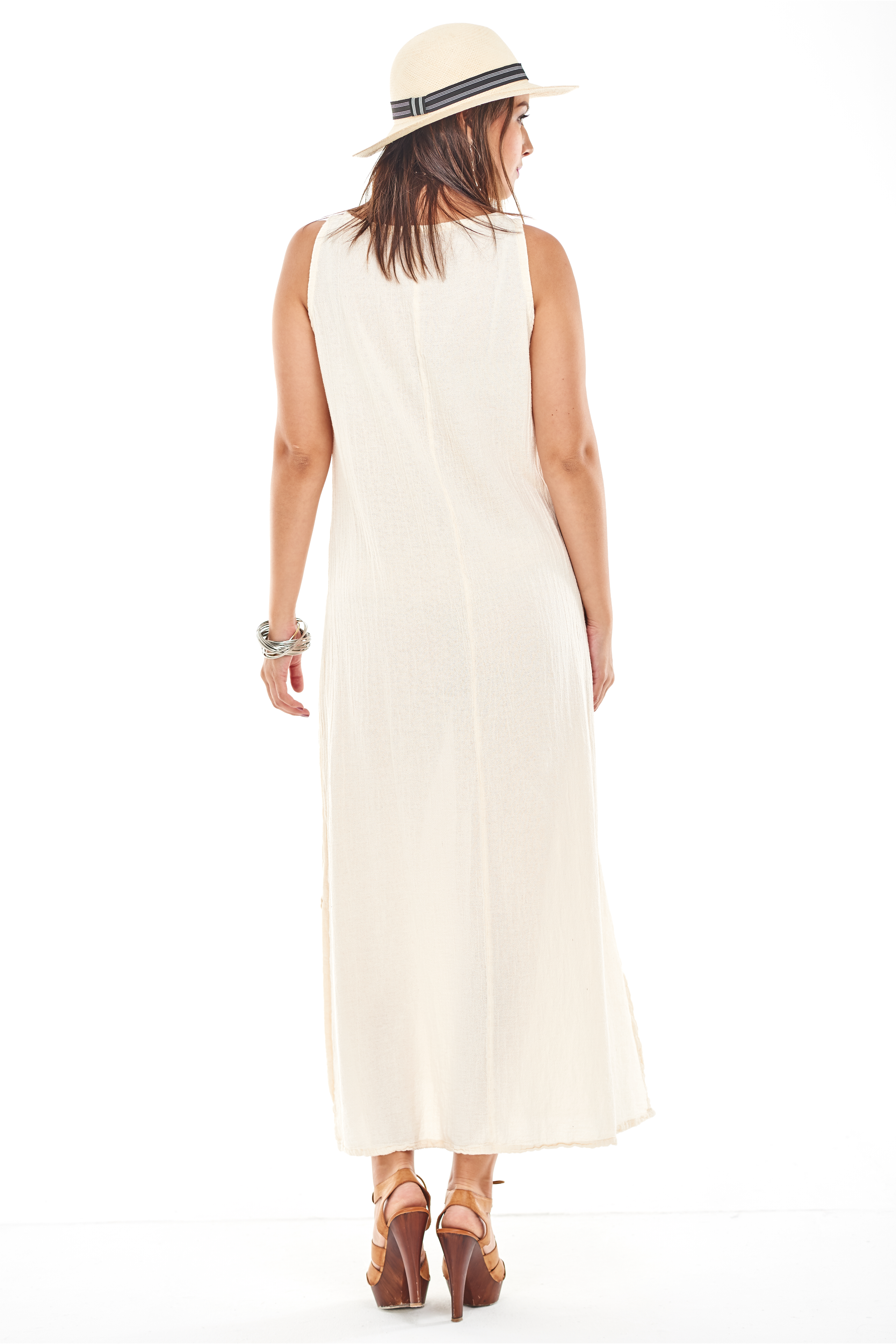 Sylvia Cotton Gauze Dress-Oh My Gauze