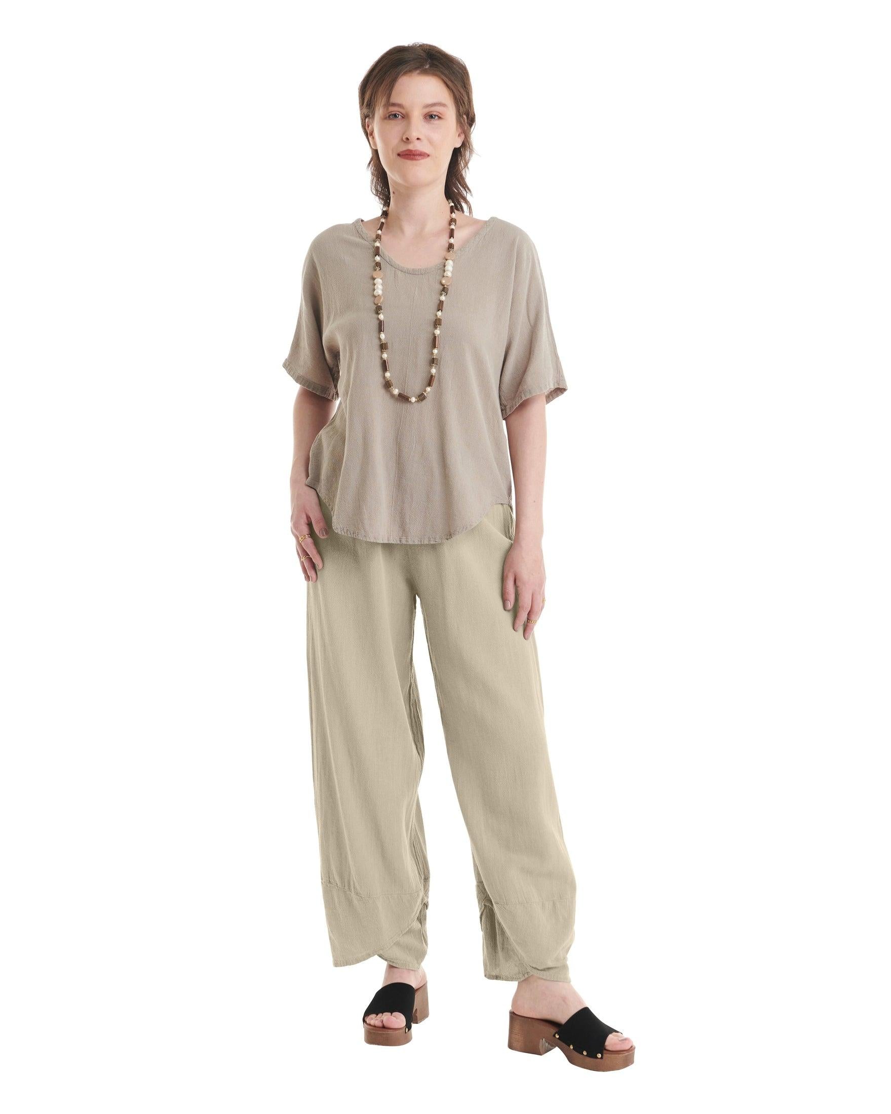 Tacoma Cotton Gauze Pants-Oh My Gauze