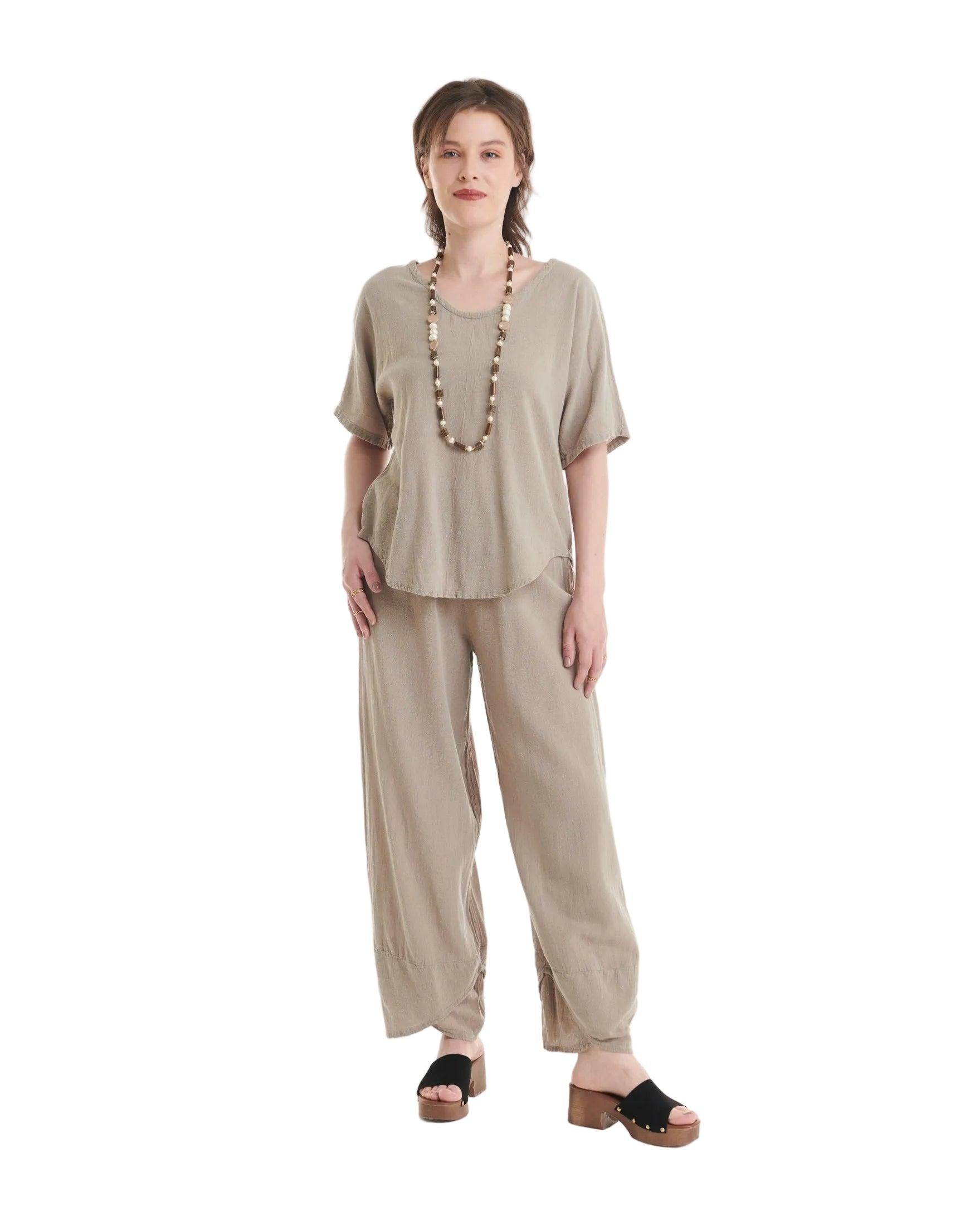 Tacoma Cotton Gauze Pants-Oh My Gauze