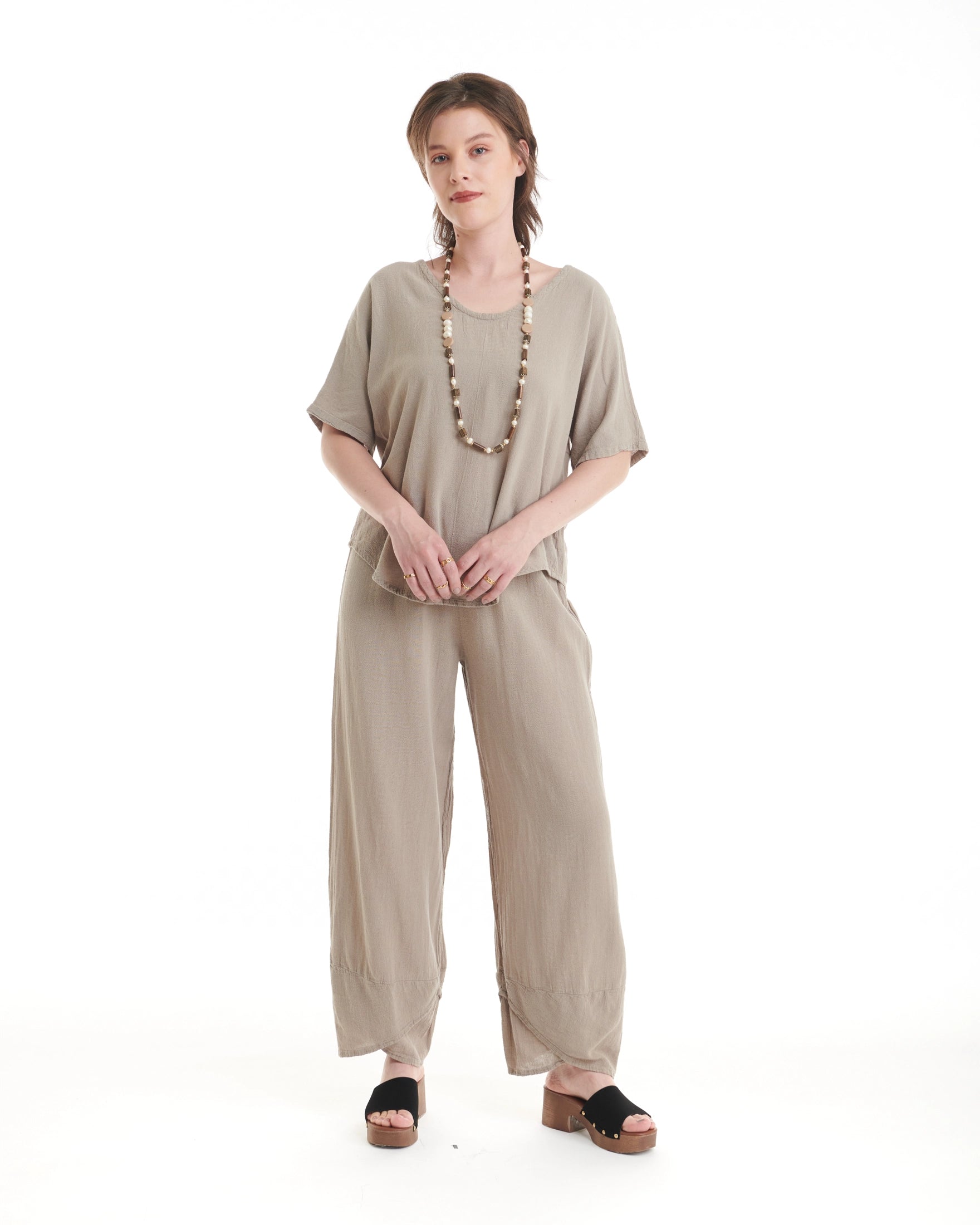 Tacoma Cotton Gauze Pants - New-Oh My Gauze