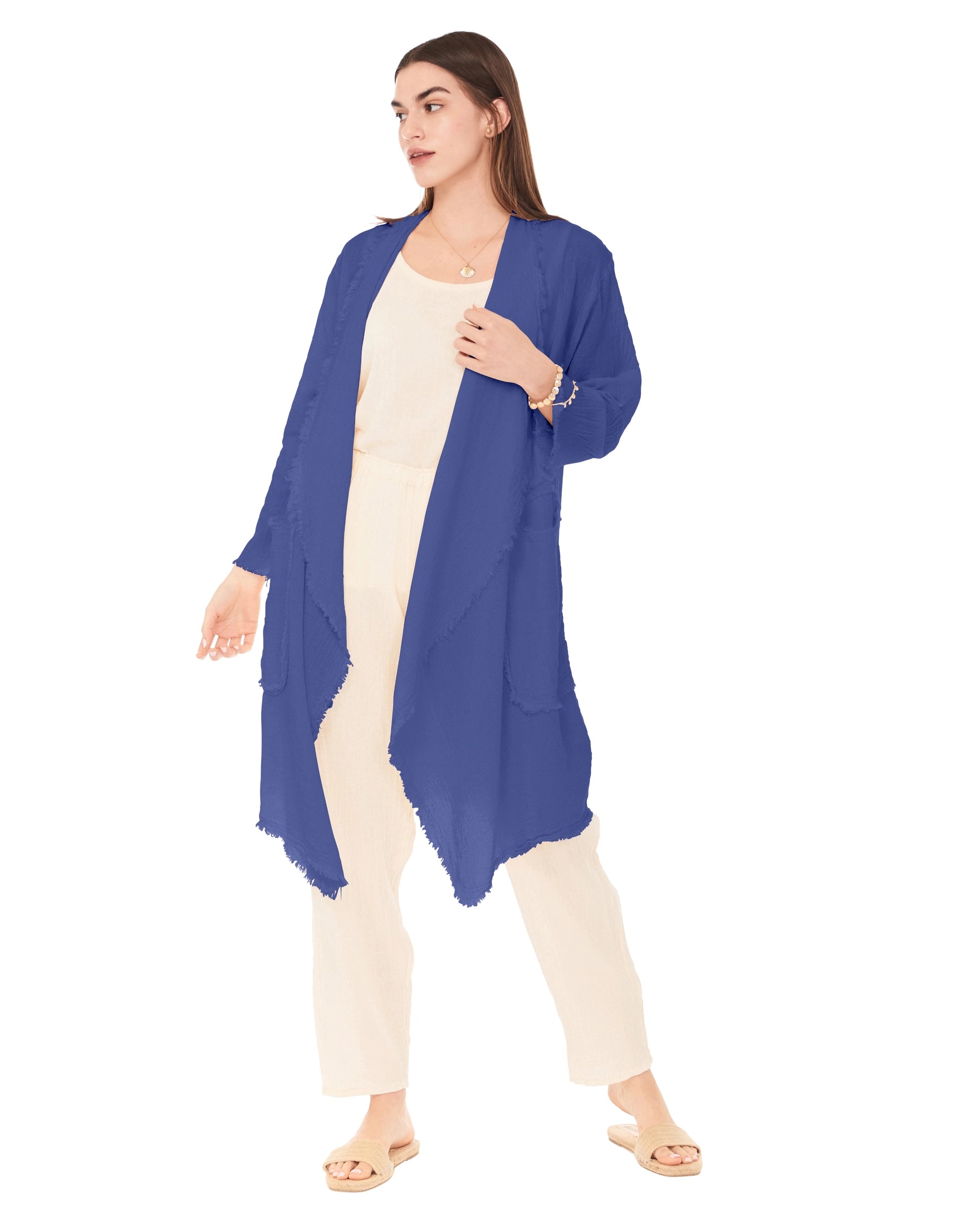 Tahoe Cotton Gauze Jacket - Final Sale-Oh My Gauze