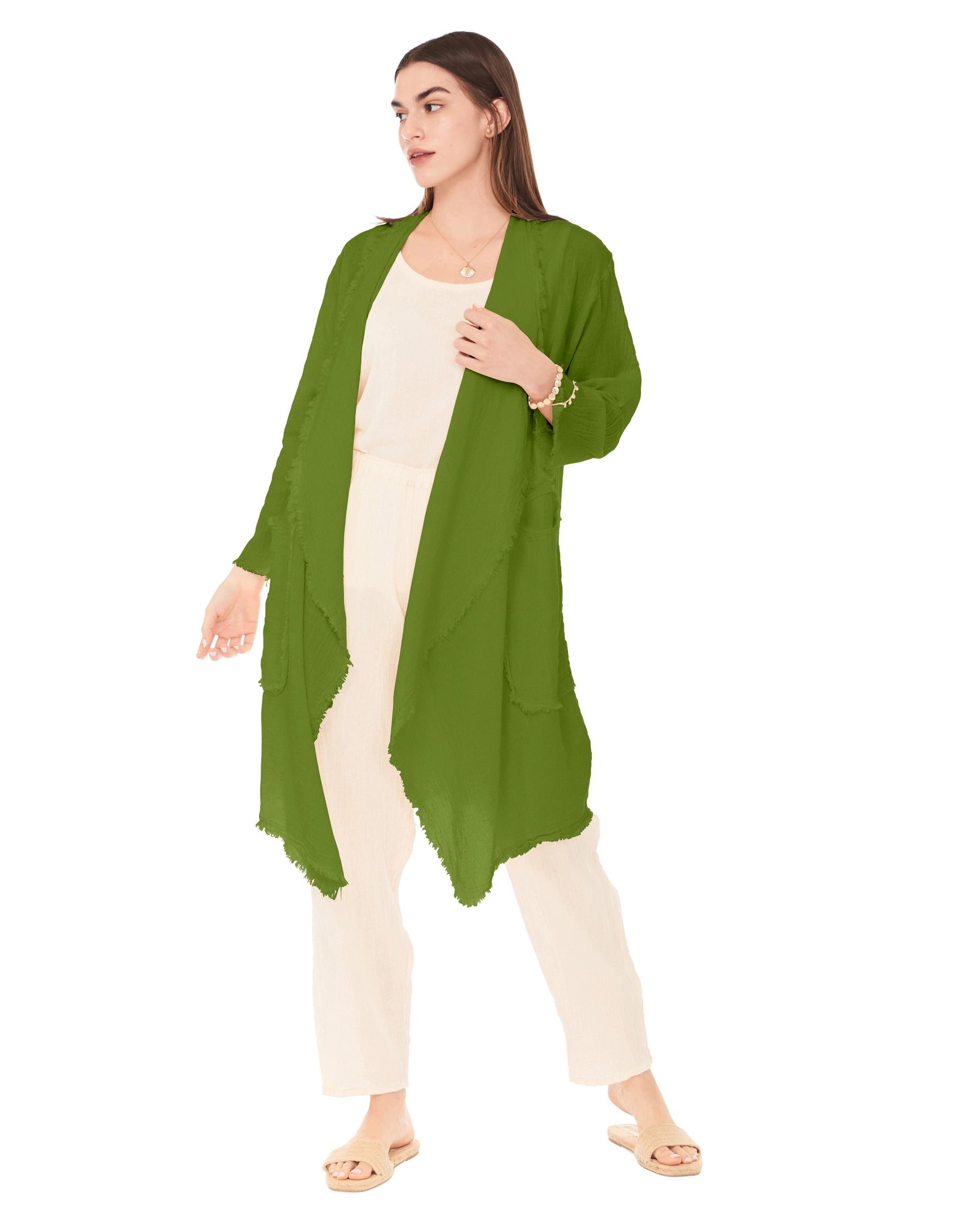 Tahoe Cotton Gauze Jacket - Final Sale-Oh My Gauze