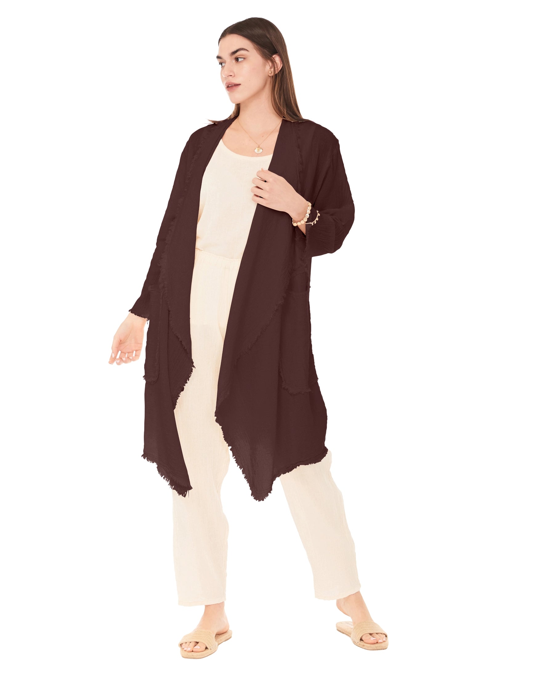 Tahoe Cotton Gauze Jacket - Final Sale-Oh My Gauze