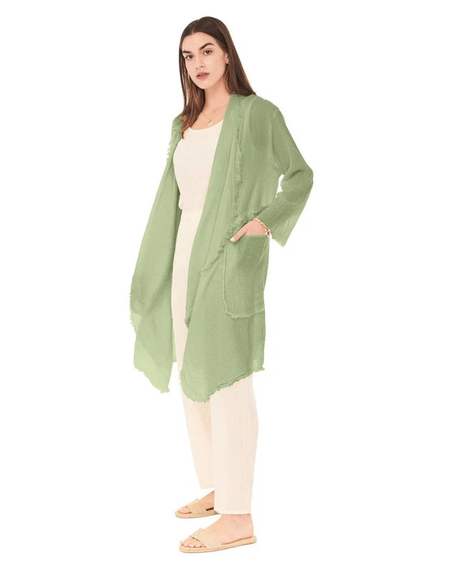 Tahoe Cotton Gauze Jacket - Final Sale-Oh My Gauze
