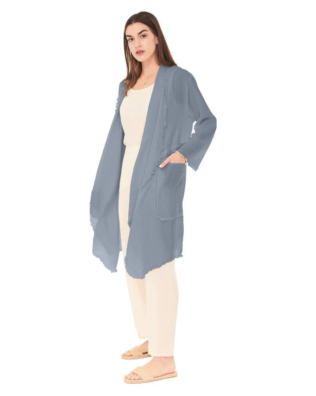 Tahoe Cotton Gauze Jacket - Final Sale-Oh My Gauze