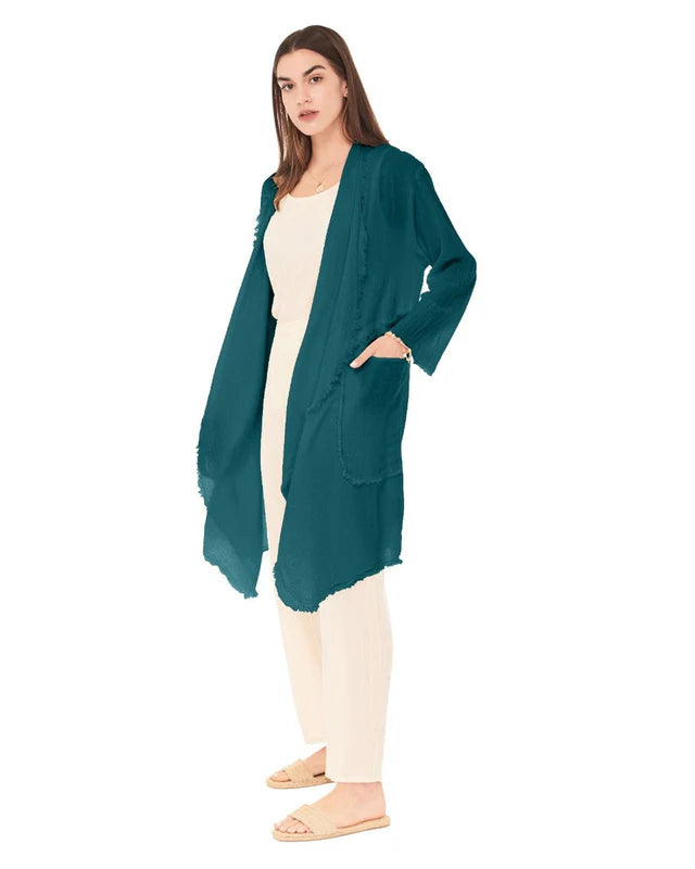 Tahoe Cotton Gauze Jacket - Final Sale-Oh My Gauze