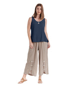 Tank Cotton Gauze Blouse-Oh My Gauze