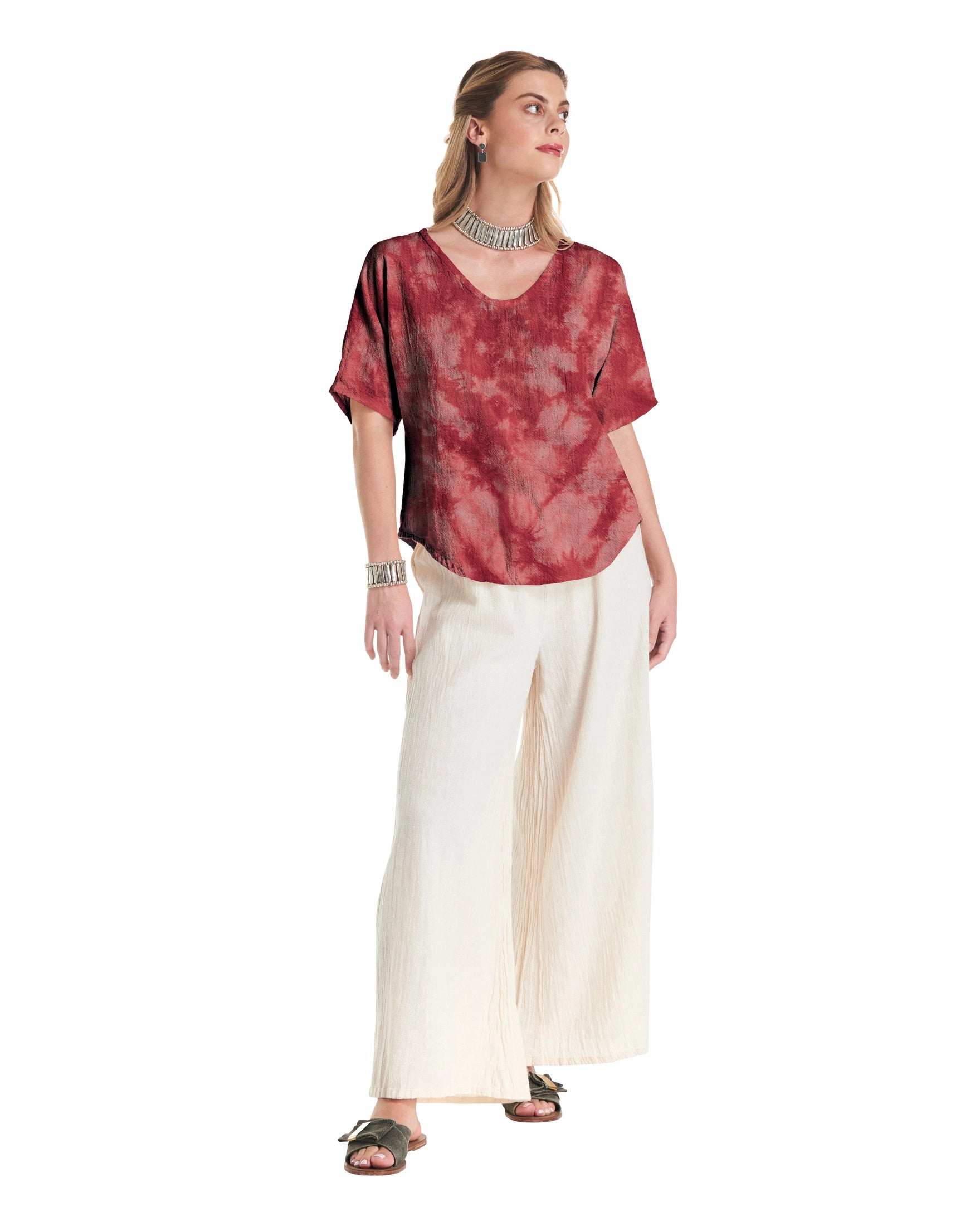Tess Cotton Gauze Blouse-Oh My Gauze