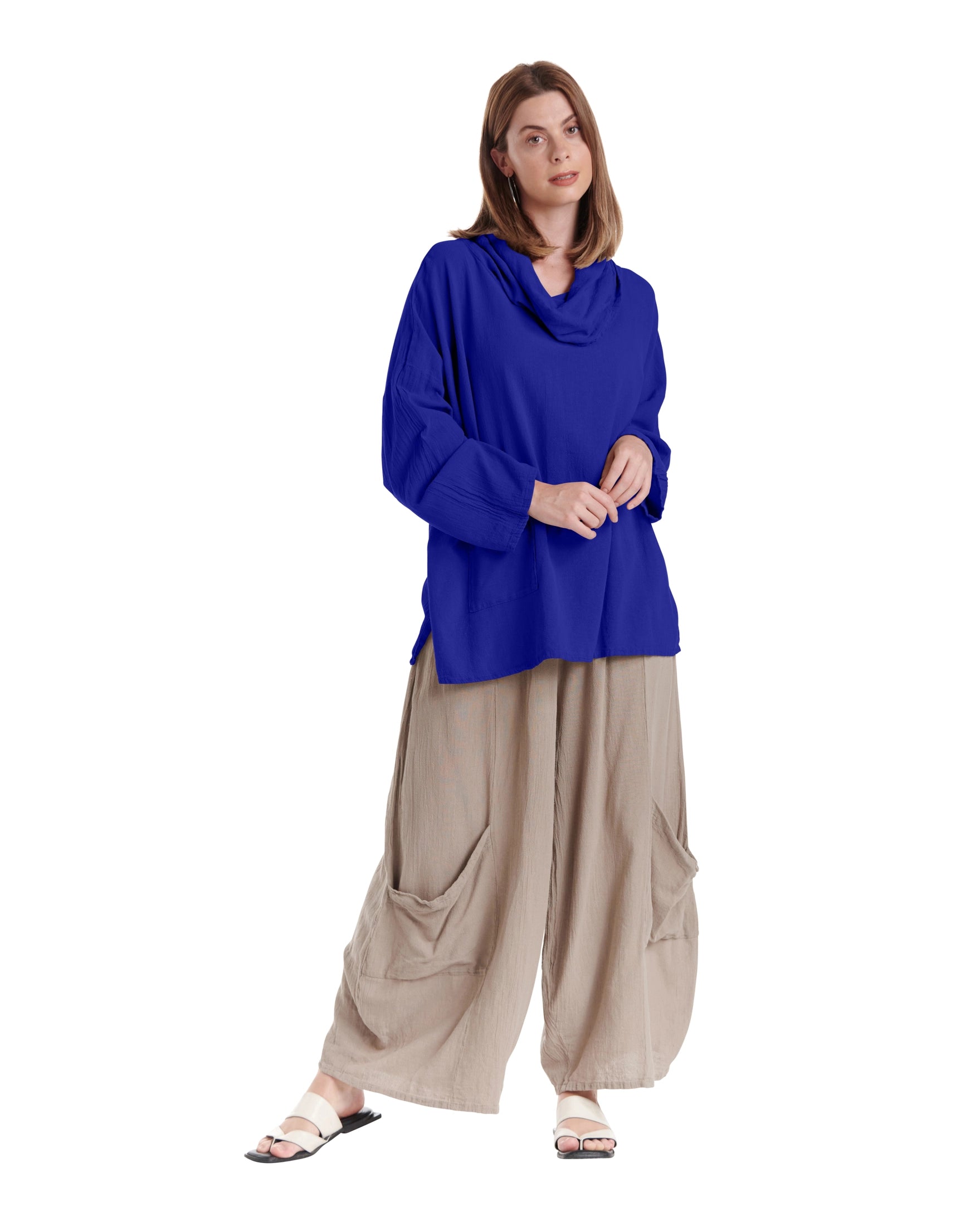 Tortus Cotton Gauze Blouse-Oh My Gauze